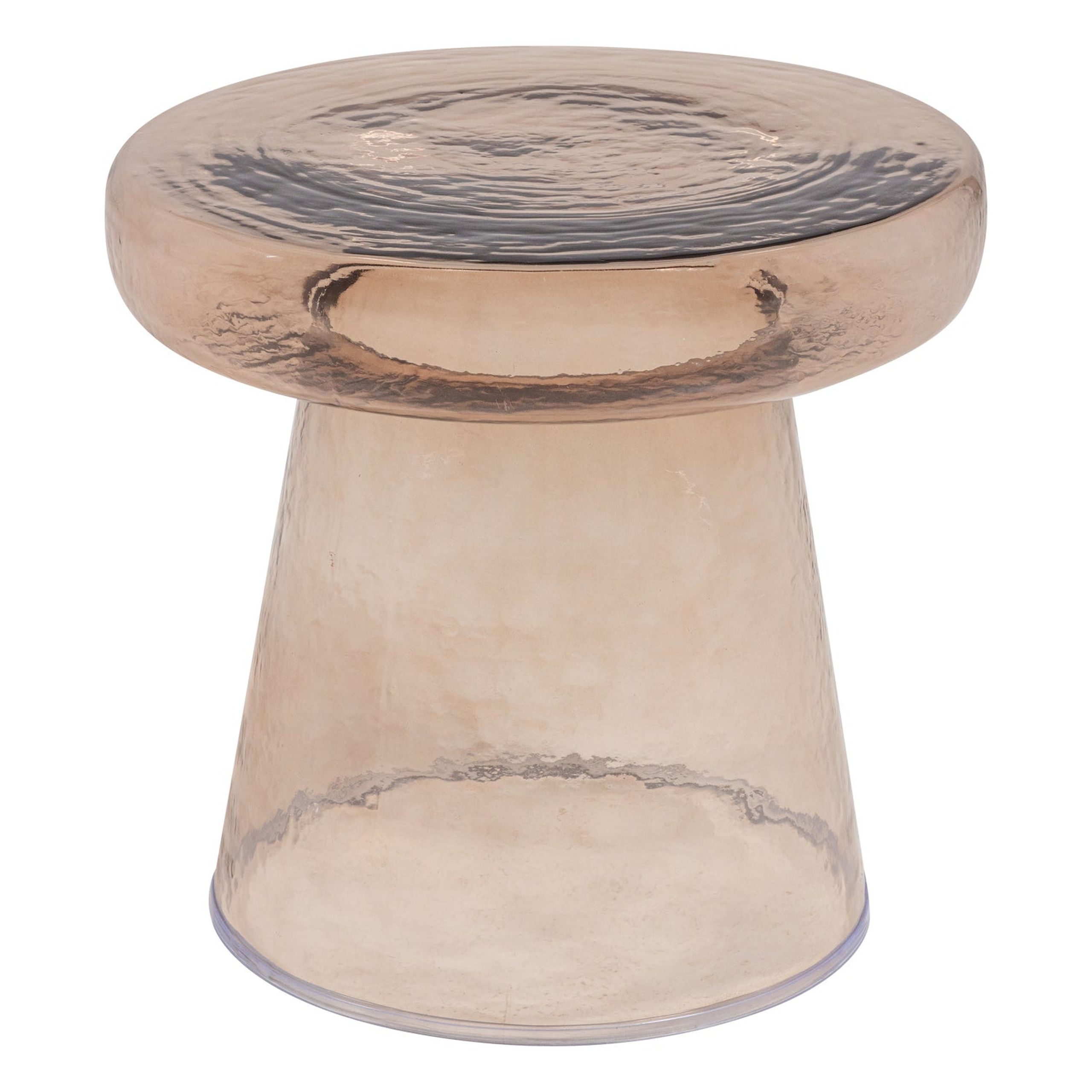 Beistelltisch Couchtisch Loma Glas Braun