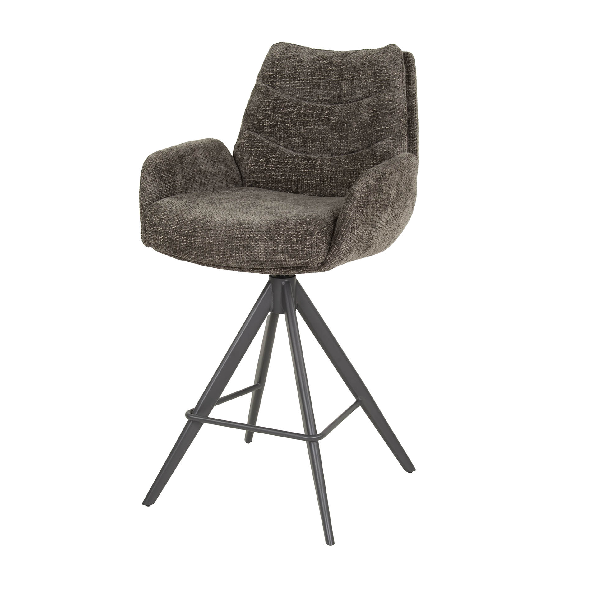 Barhocker Drehstuhl Barstuhl Lounge Taupe