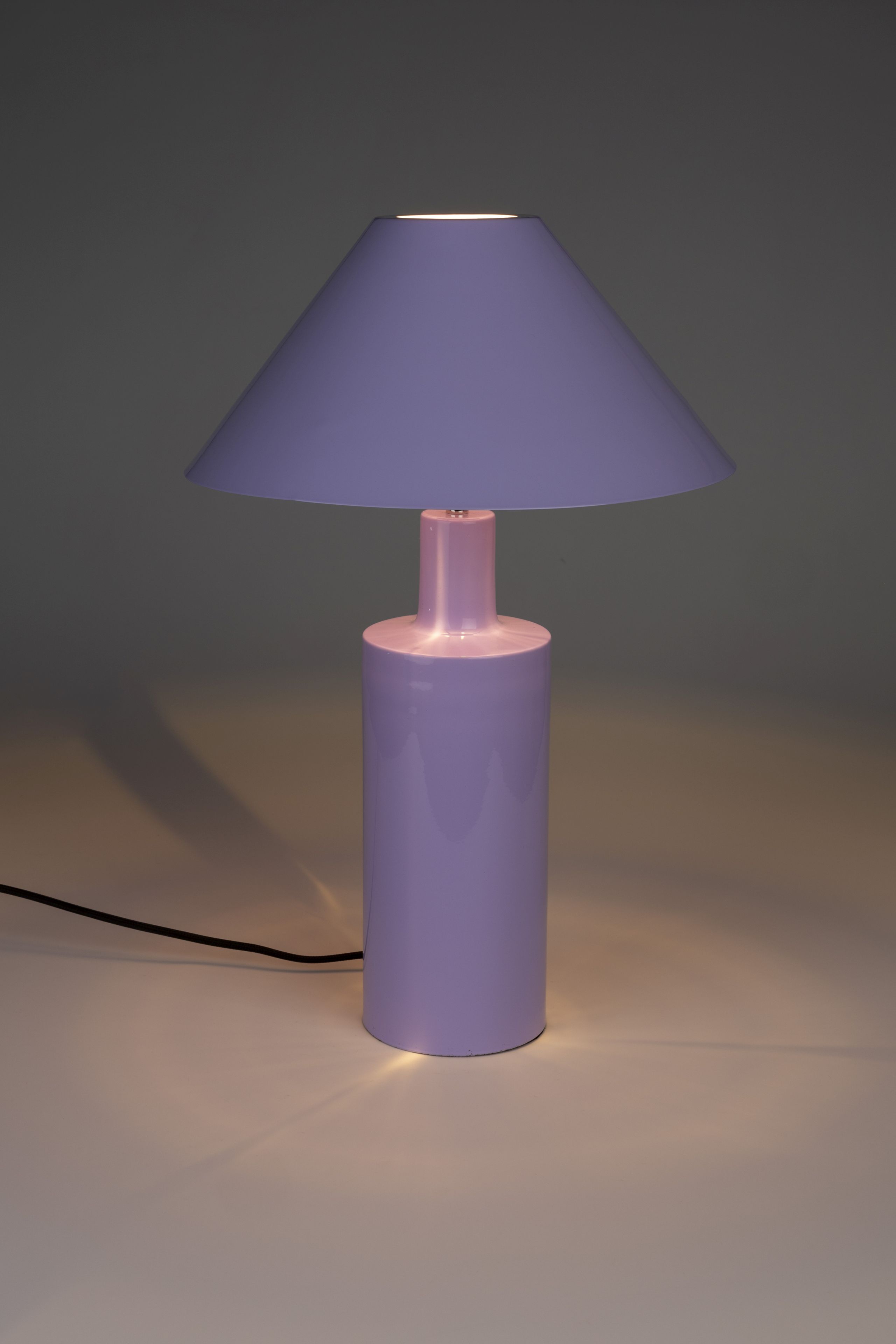 Retro Tischlampe Wonders Shiny Lilac Metall 53 cm