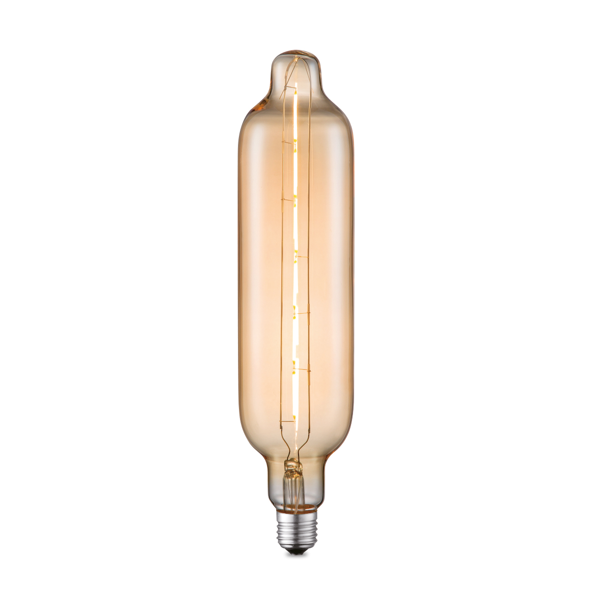 Vintage LED Glühbirne XXL Kolben 33 x 7,8 cm dimmbar zwei Farbvarianten