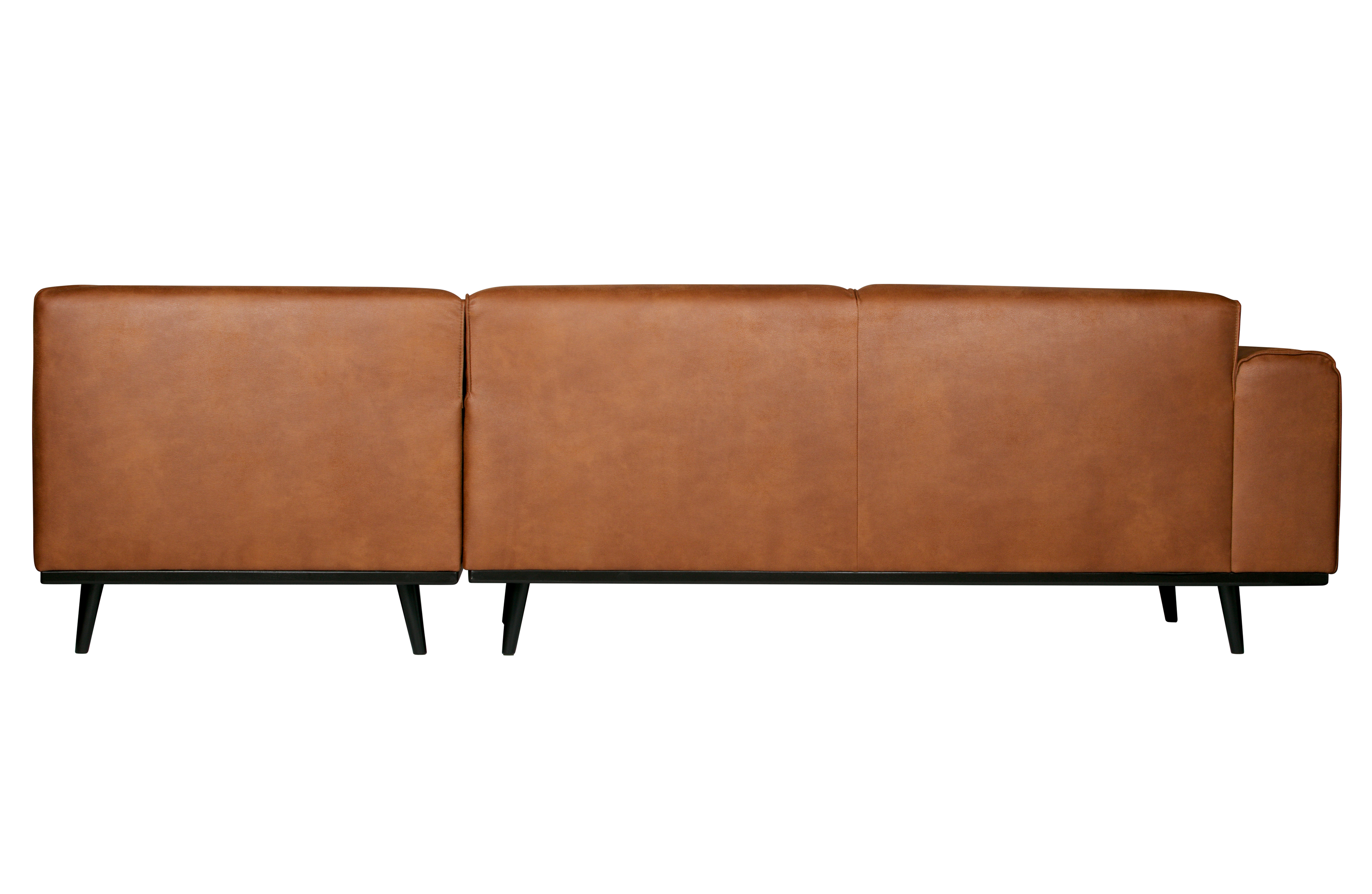 Ecksofa Recycle Leder Statement Cognac Rechts oder Links 274 x 210