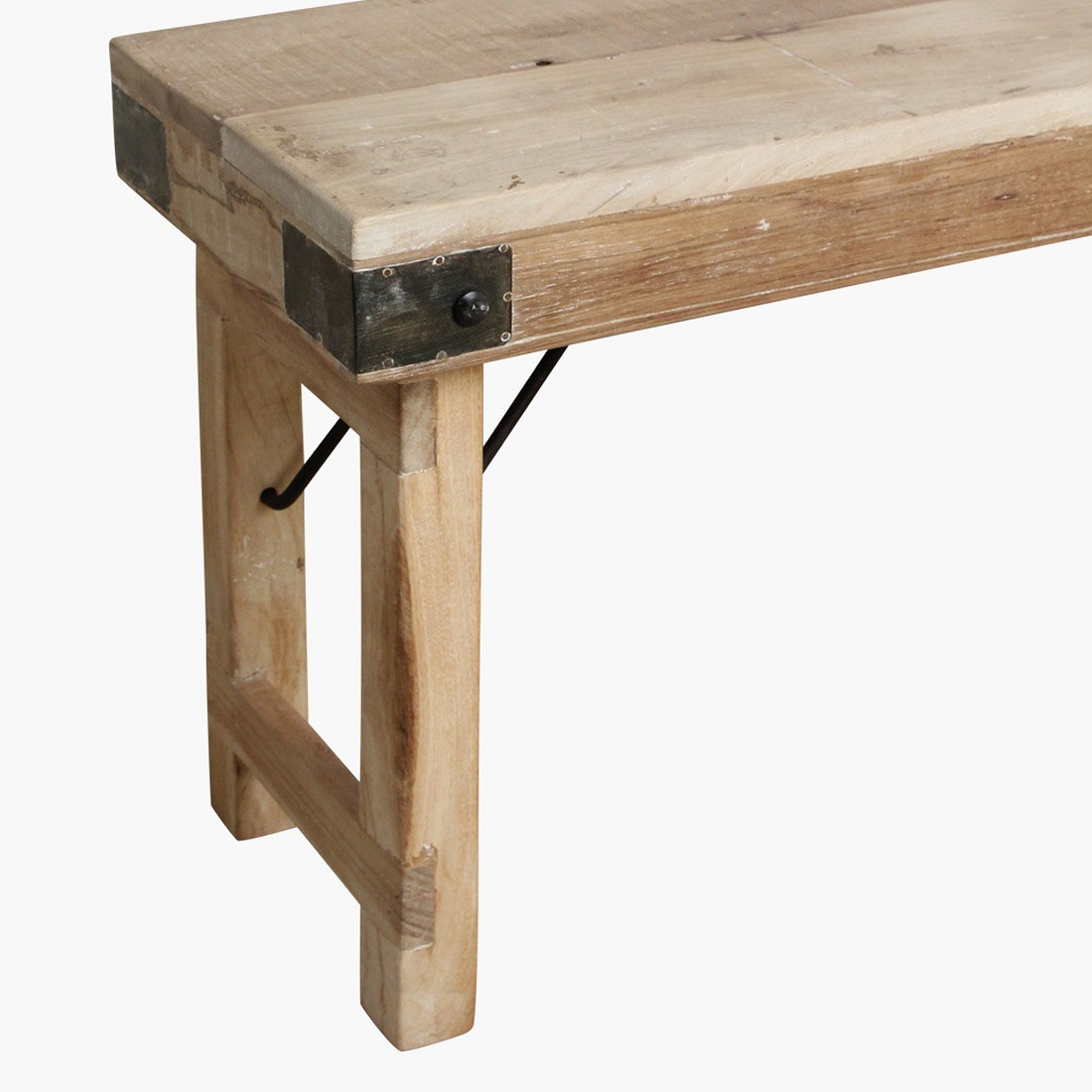 Sitzbank Outdoorbank Estischbank Vintage Klappbar Limewash 160 cm Sitzbank Outdoorbank Estischbank Vintage Klappbar Limewash 160 cm