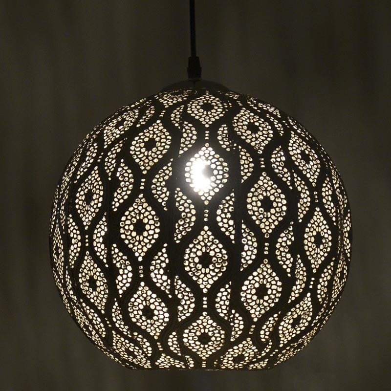 Hängelampe Marokko Oriental Ball Metall
