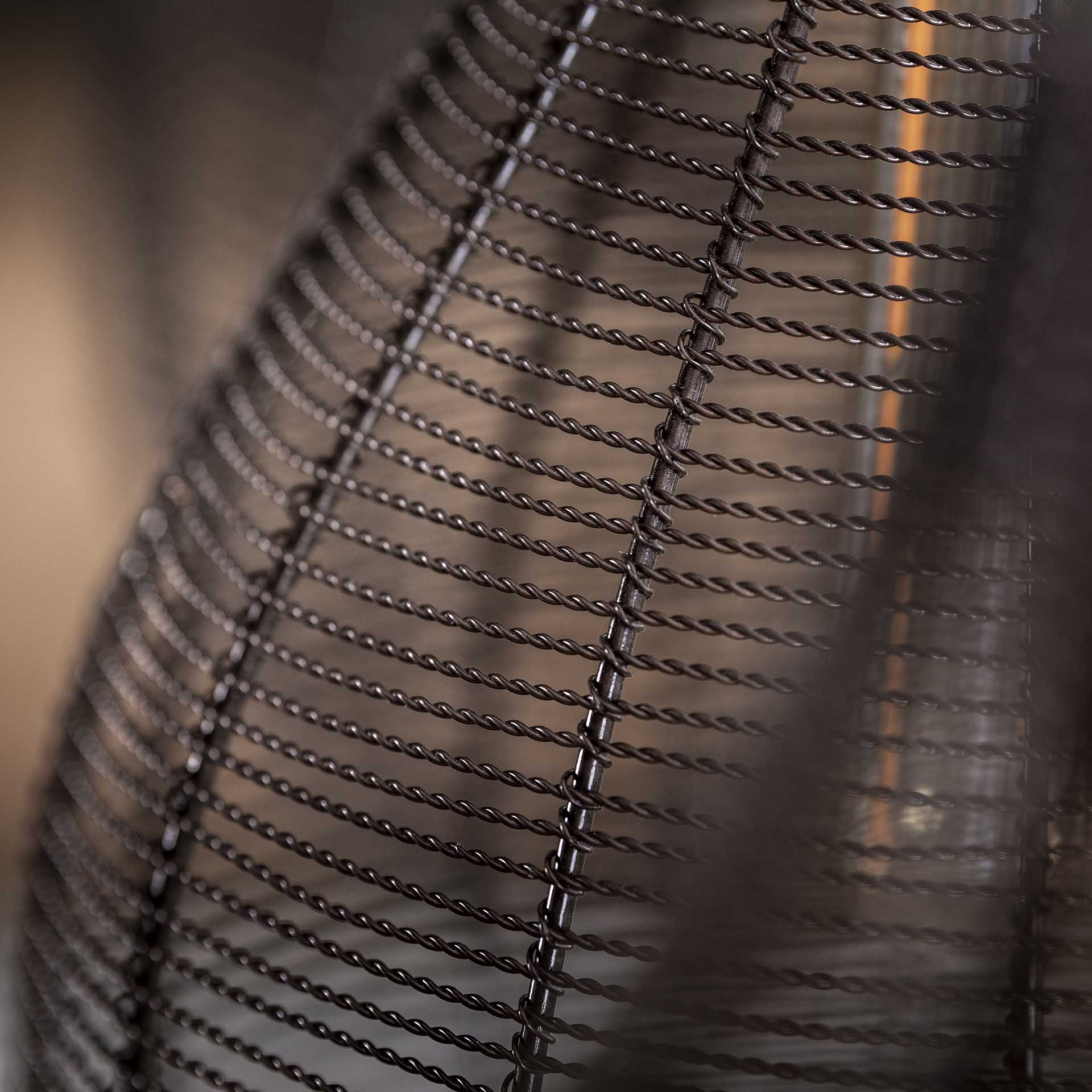 Hängelampe 4 Drops Wire Industrial  Metalldraht 