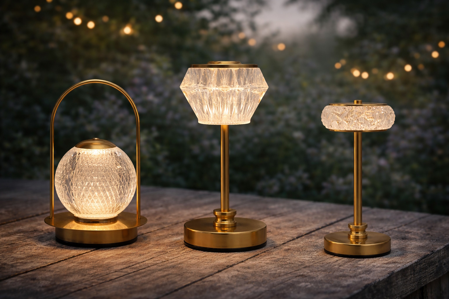 LED-Tischlampe Helios Gold verschiedene Ausführungen