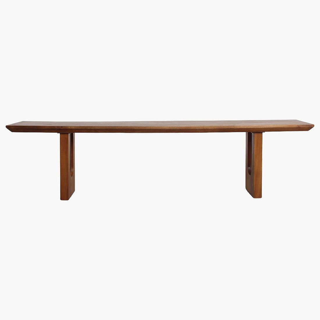 Sitzbank Bullnose Massivholz Mango