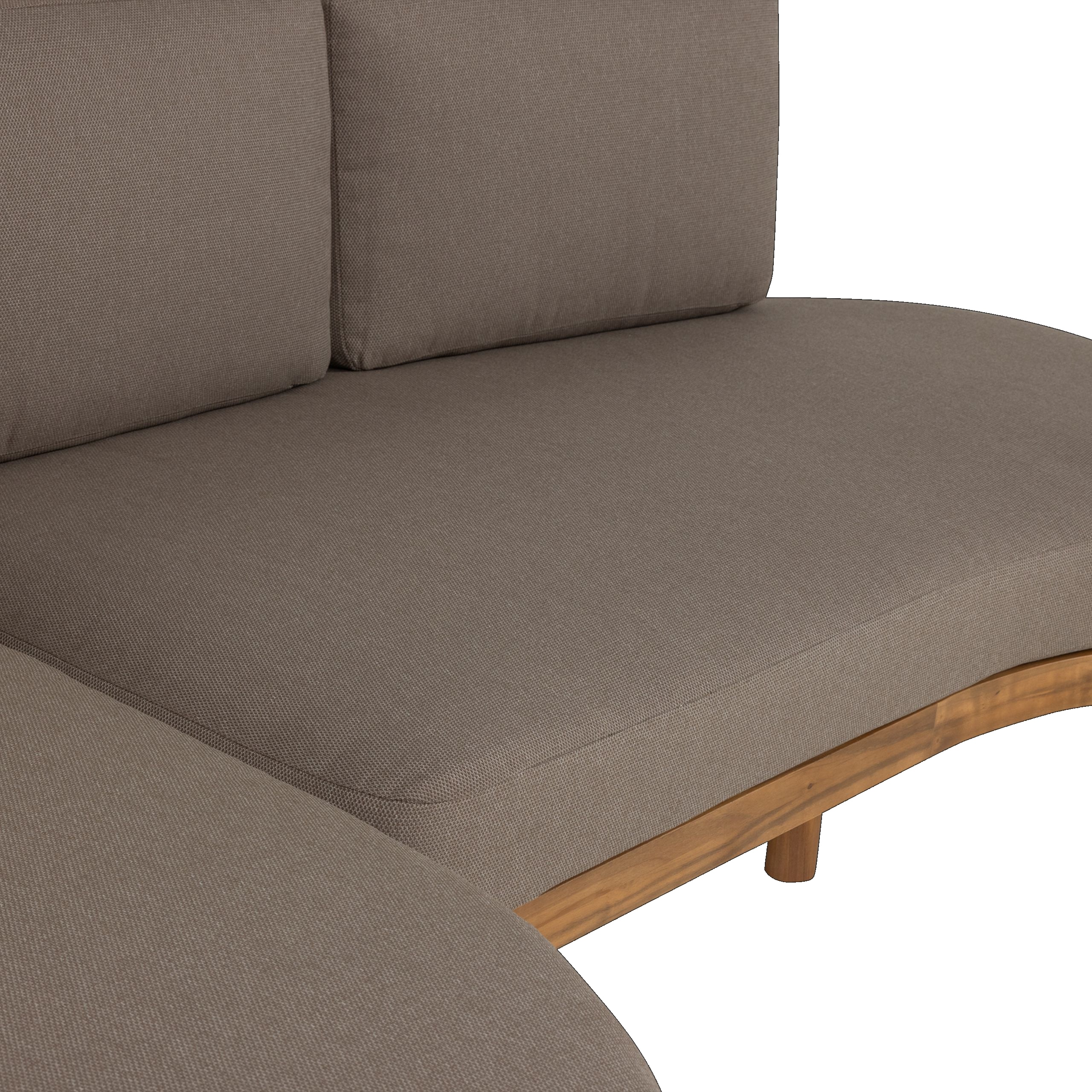 Outdoor Gartenlounge Gartensofa 4-Sitzer Zinto links 300 cm