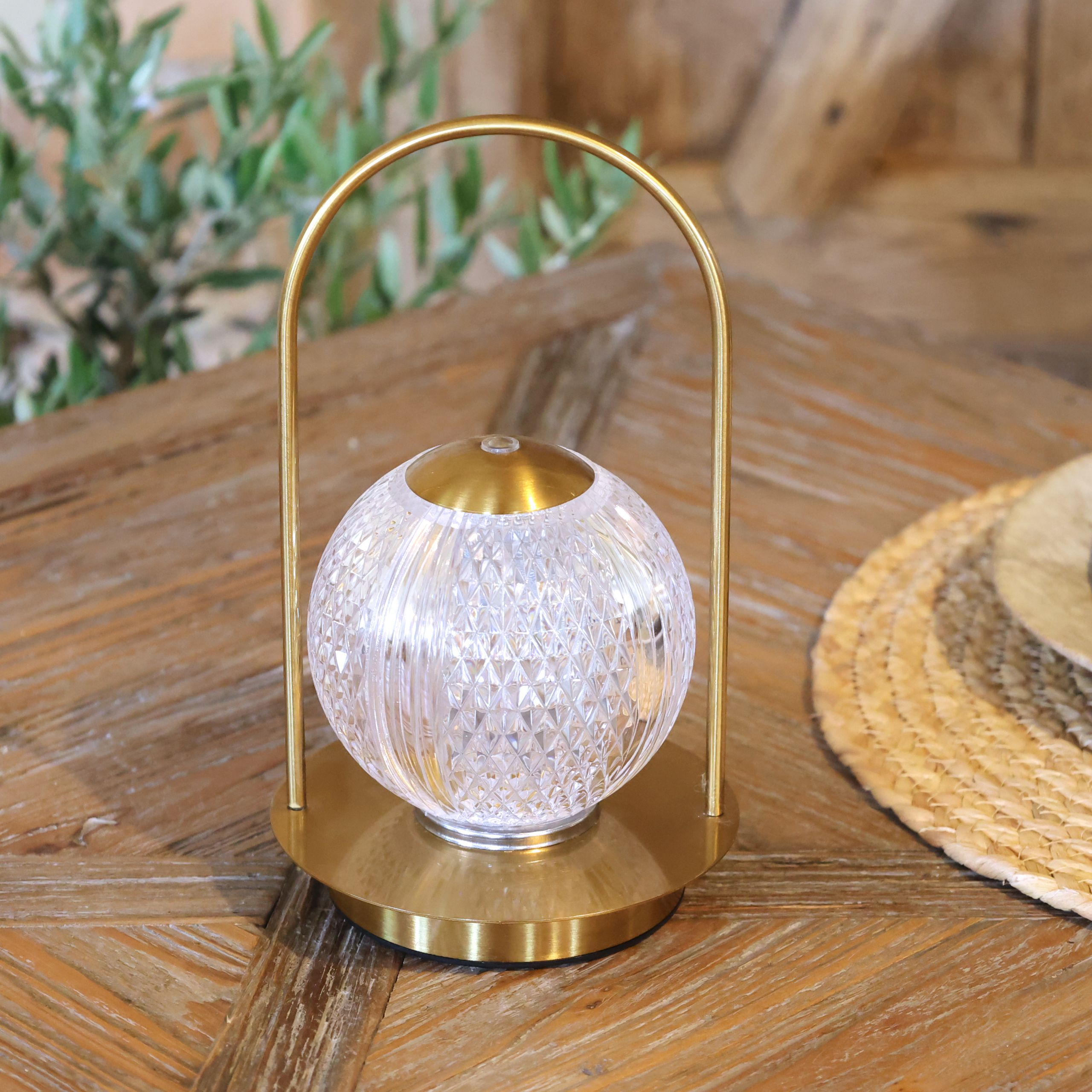 LED-Tischlampe Helios Gold verschiedene Ausführungen