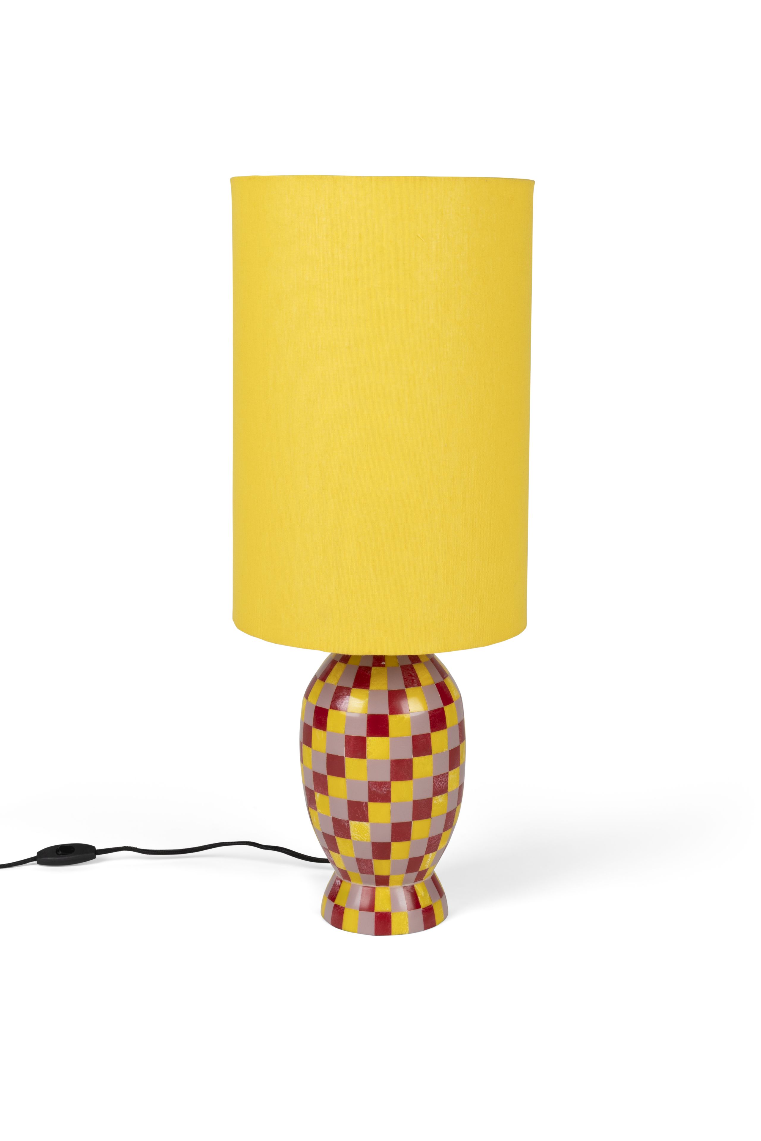 Retro Tischlampe Don't Be Afraid Of Colour Gelb