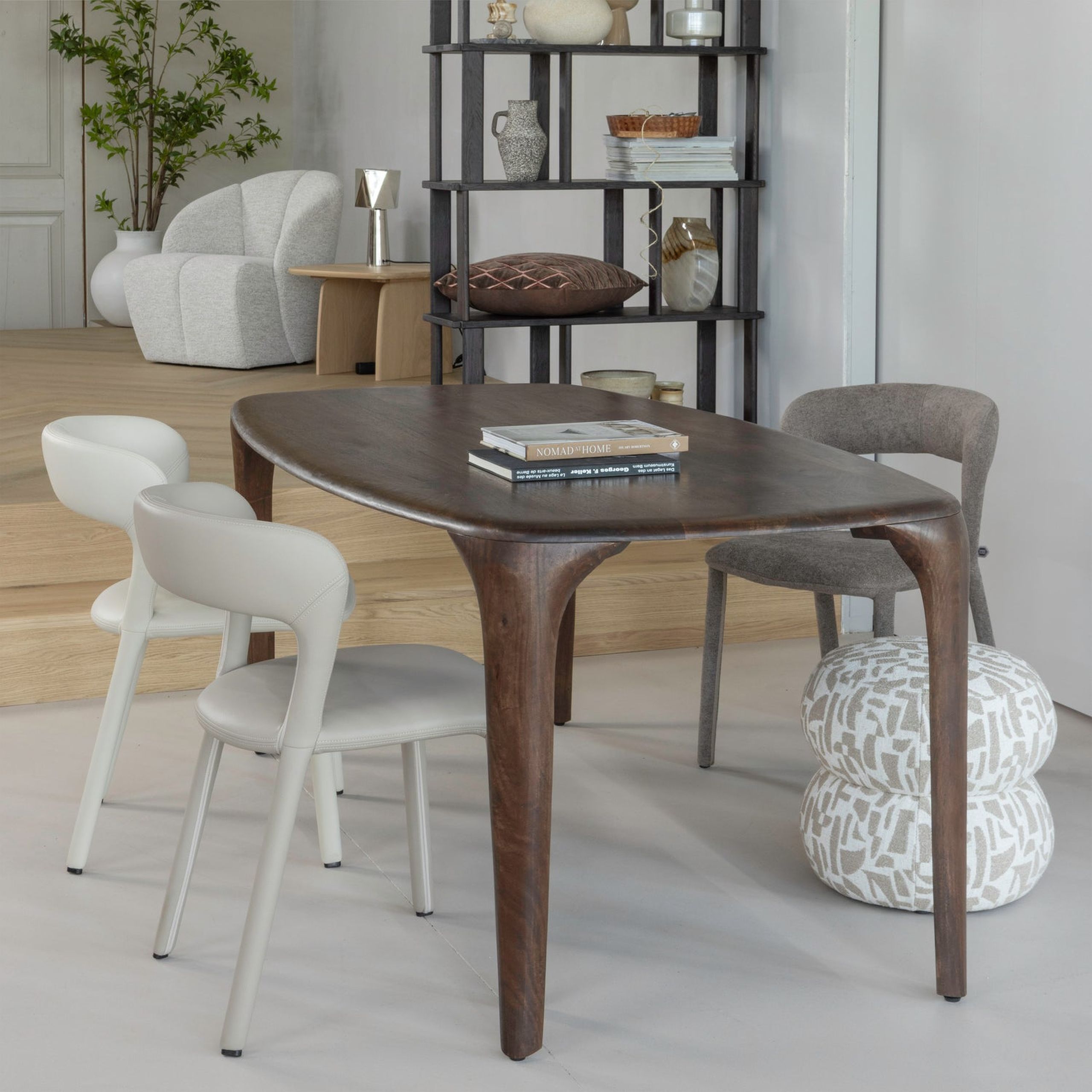 Retro Esstisch Fiore Organic Mangholz 190/230 cm