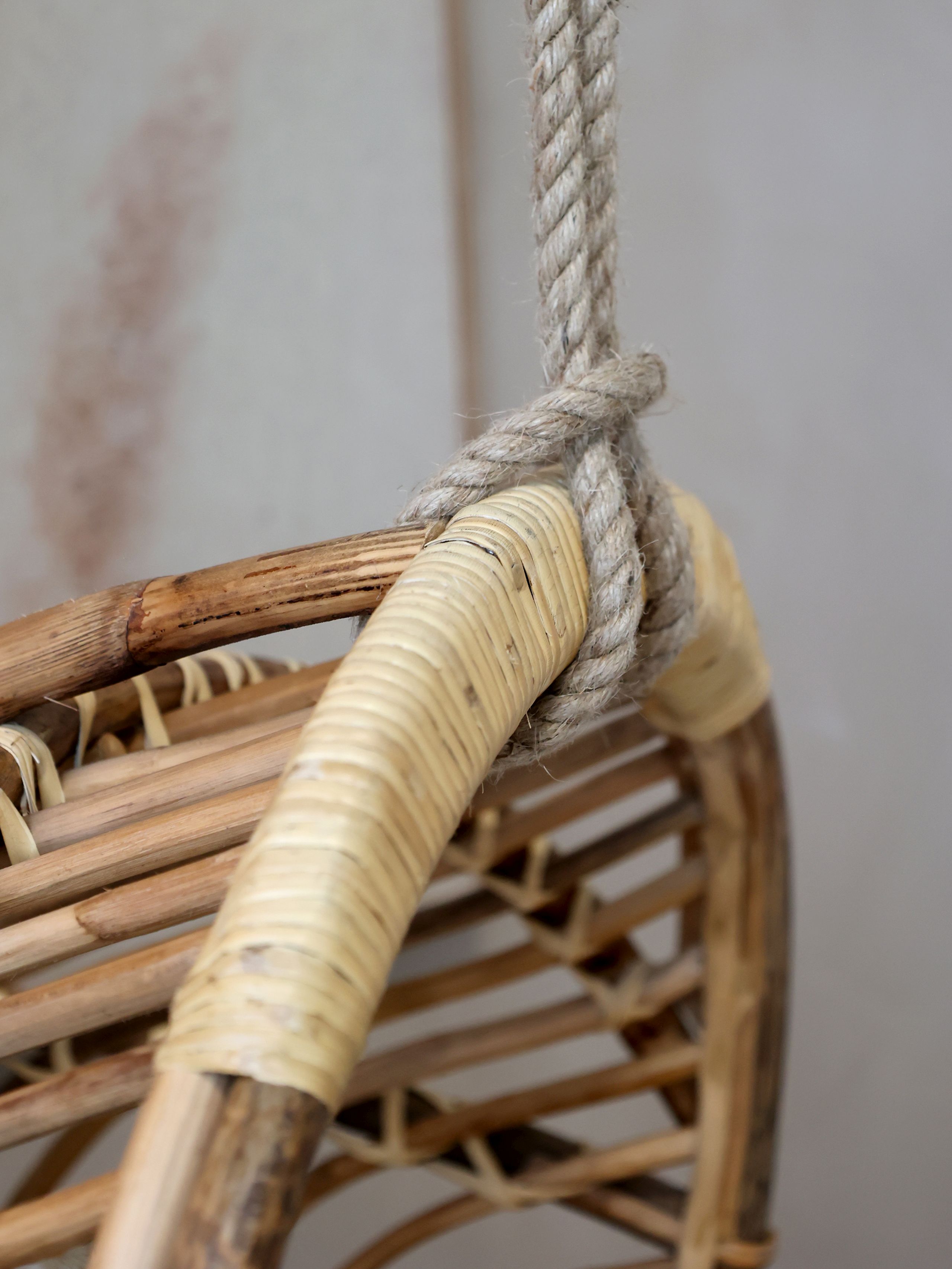 Hängesessel Hängeschaukel Boho Rattan Hängesessel Hängeschaukel Boho Rattan