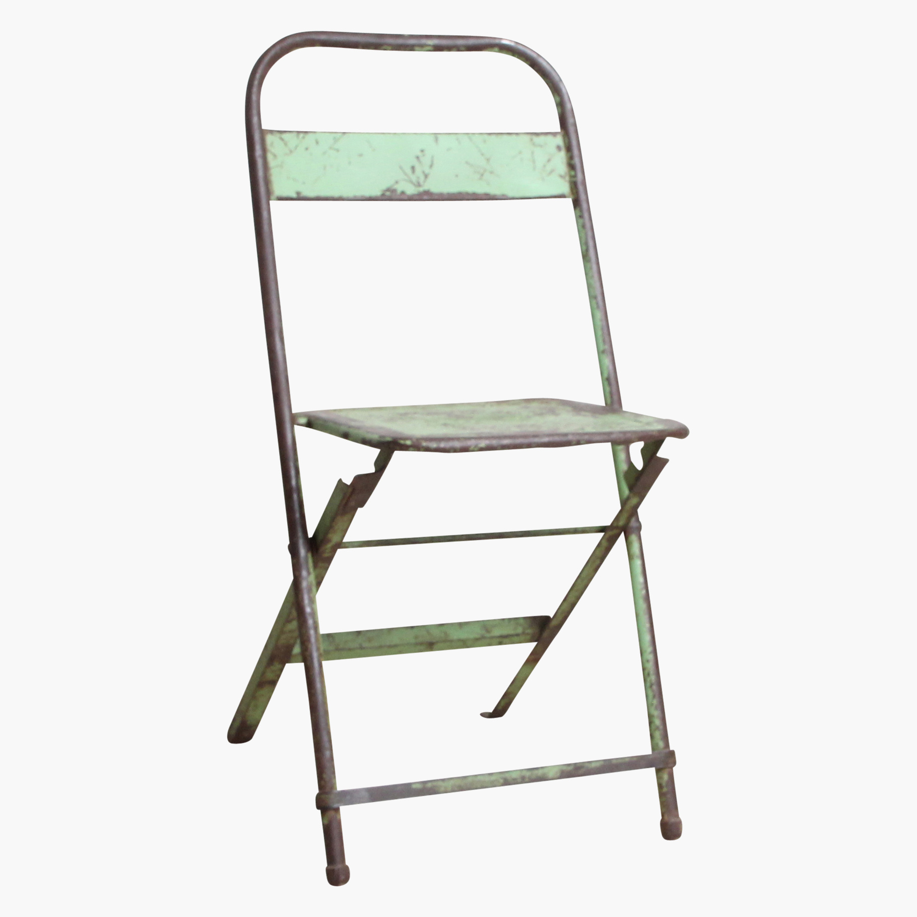 Vintage Klappstuhl Easy Balkonstuhl Esszimmerstuhl Hellgrün Outdoor