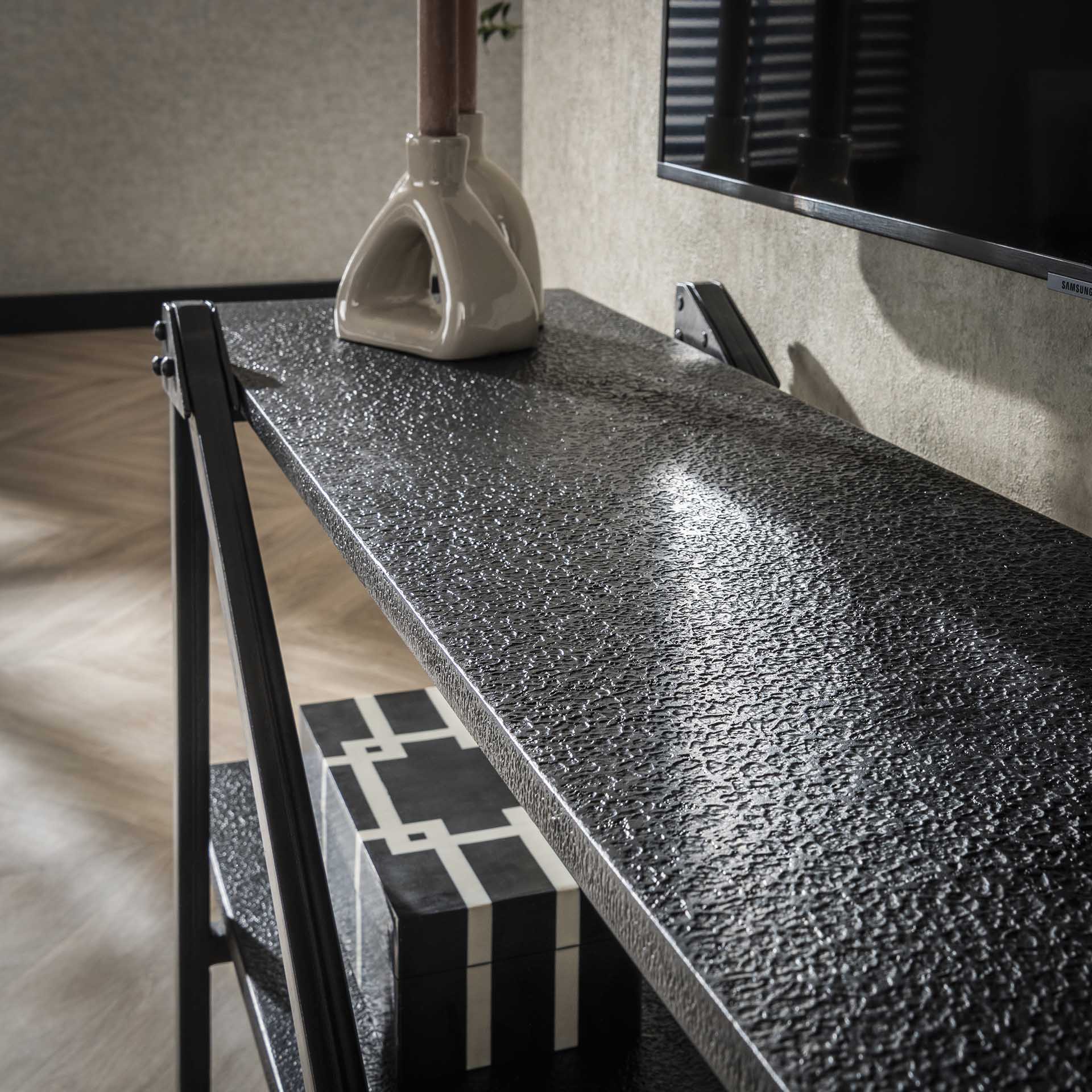 Industrial TV-Board Piega Metall Anthrazit 140 cm Industrial TV-Board Piega Metall Anthrazit 140 cm