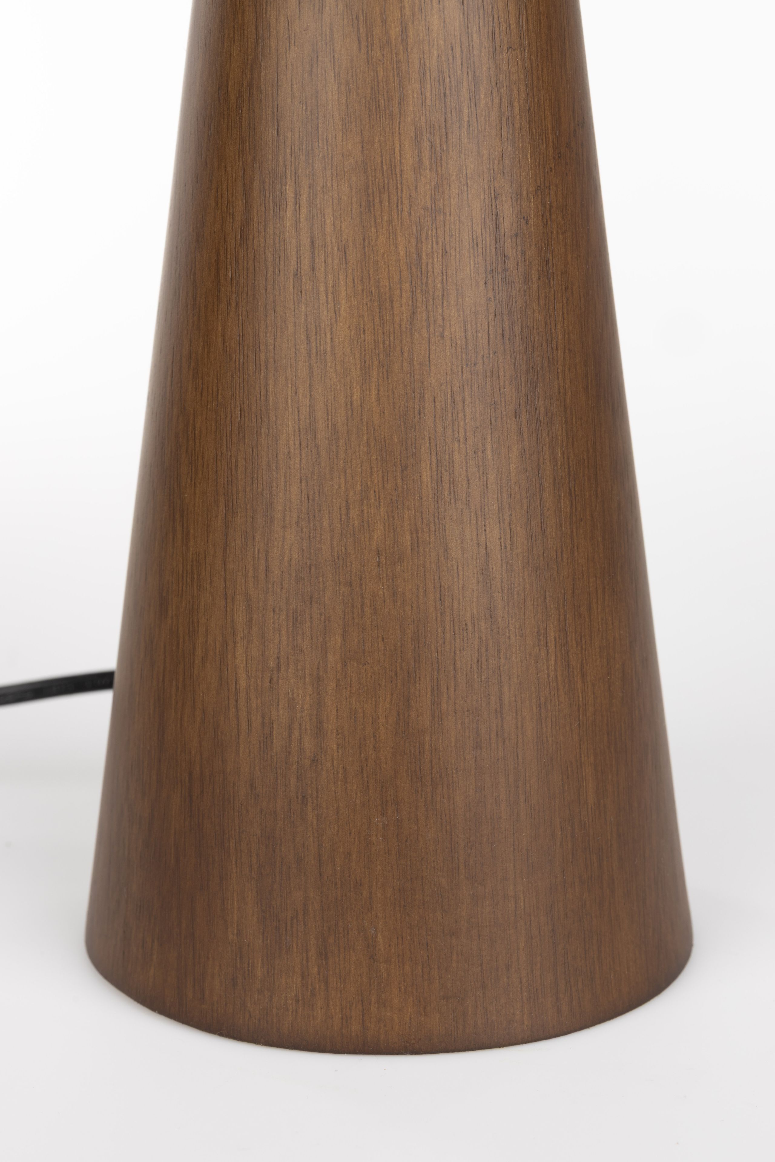 Retro Tischlampe Morel Akazienholz Größe S