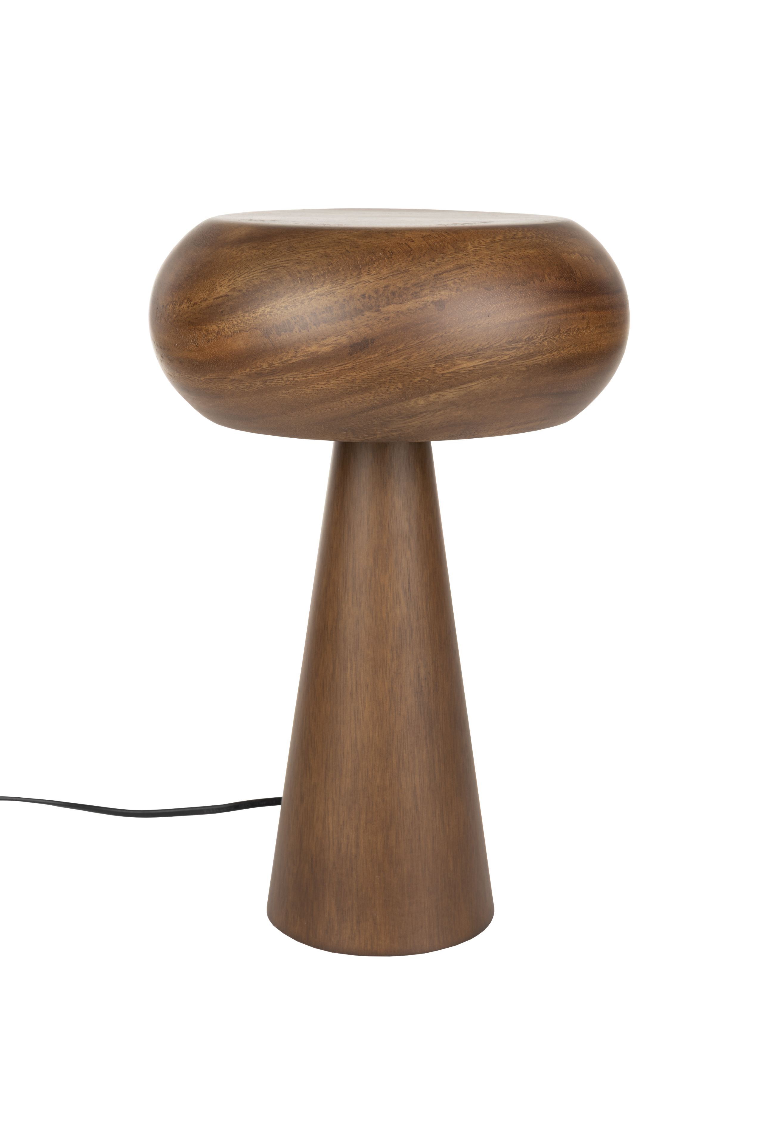 Retro Tischlampe Morel Akazienholz Größe S