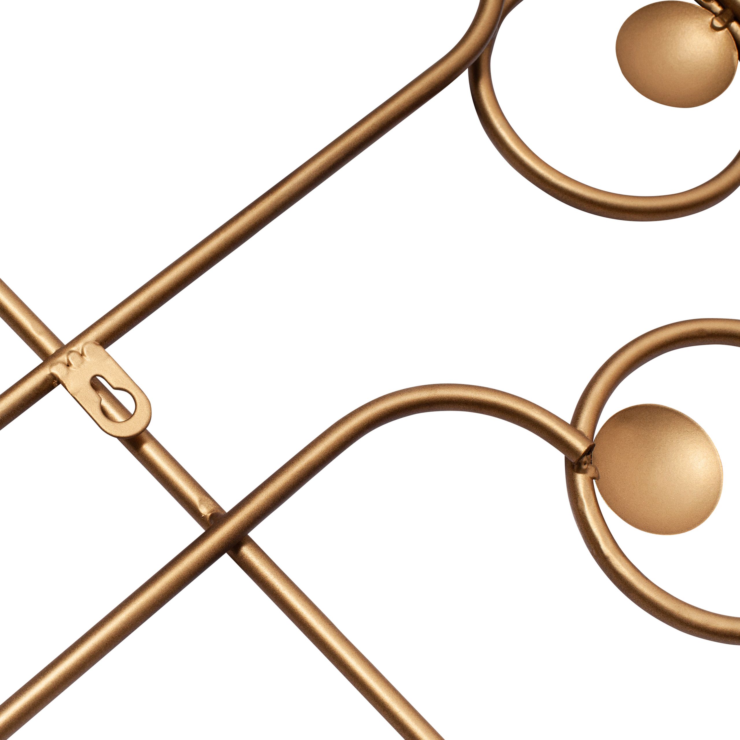 Wanddekoration Designobjekt Symphony Metall Gold 140/70 