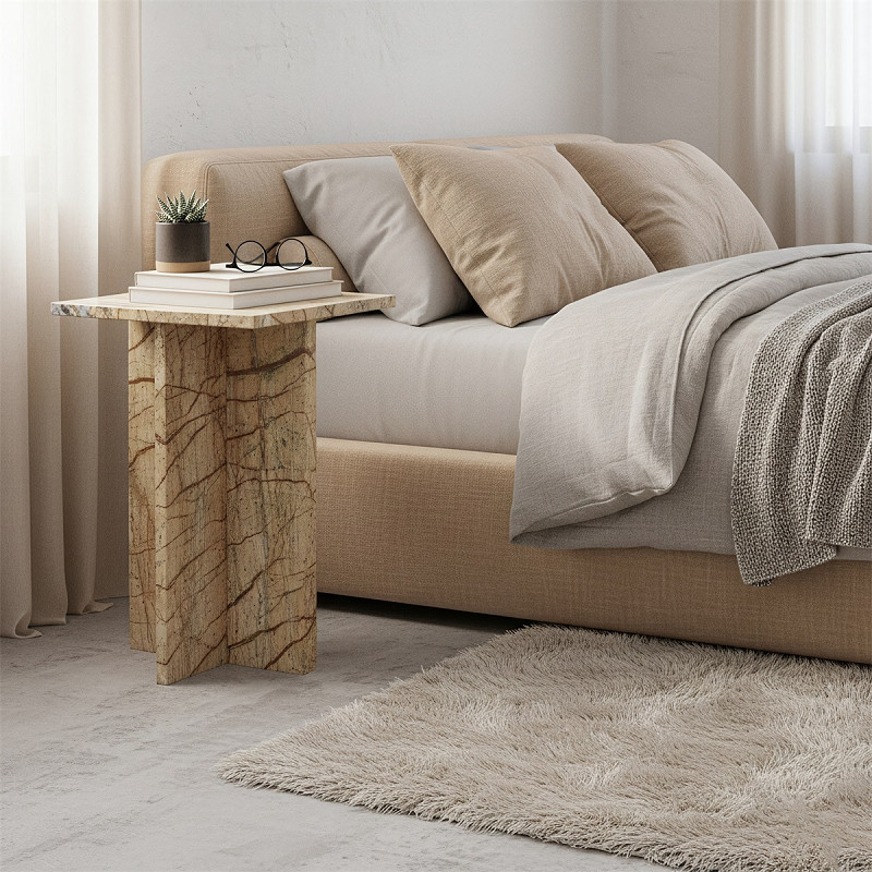 Beistelltisch Nachttisch Marble Exzentrik Marmor