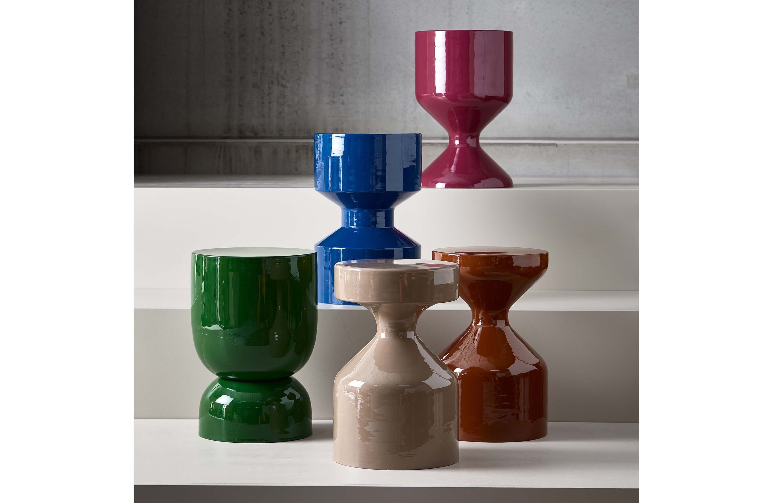 Couchtisch Beistelltisch Shapes Metall Sand
