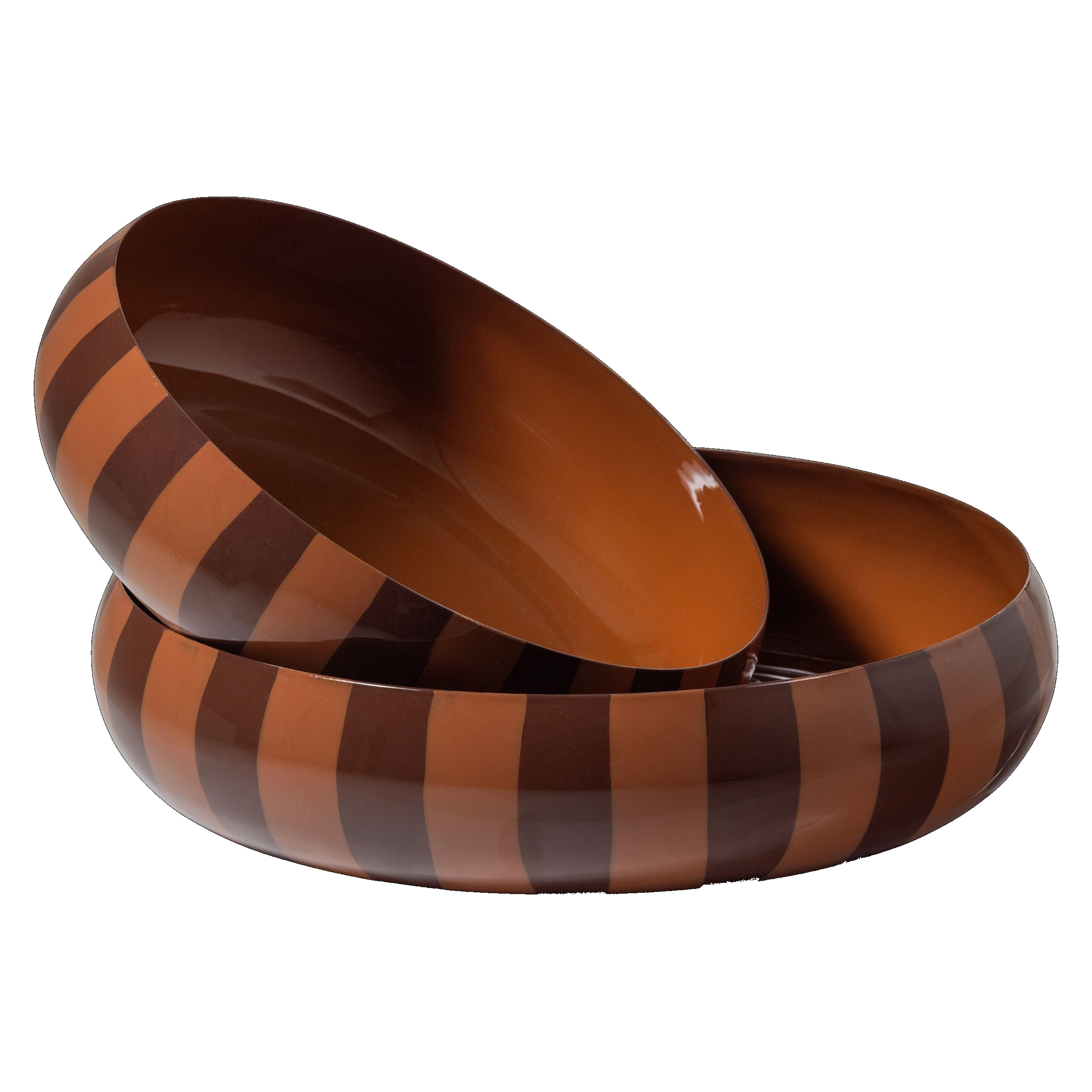 Retro Schale Dekoschale Servierschale Stripes Orba