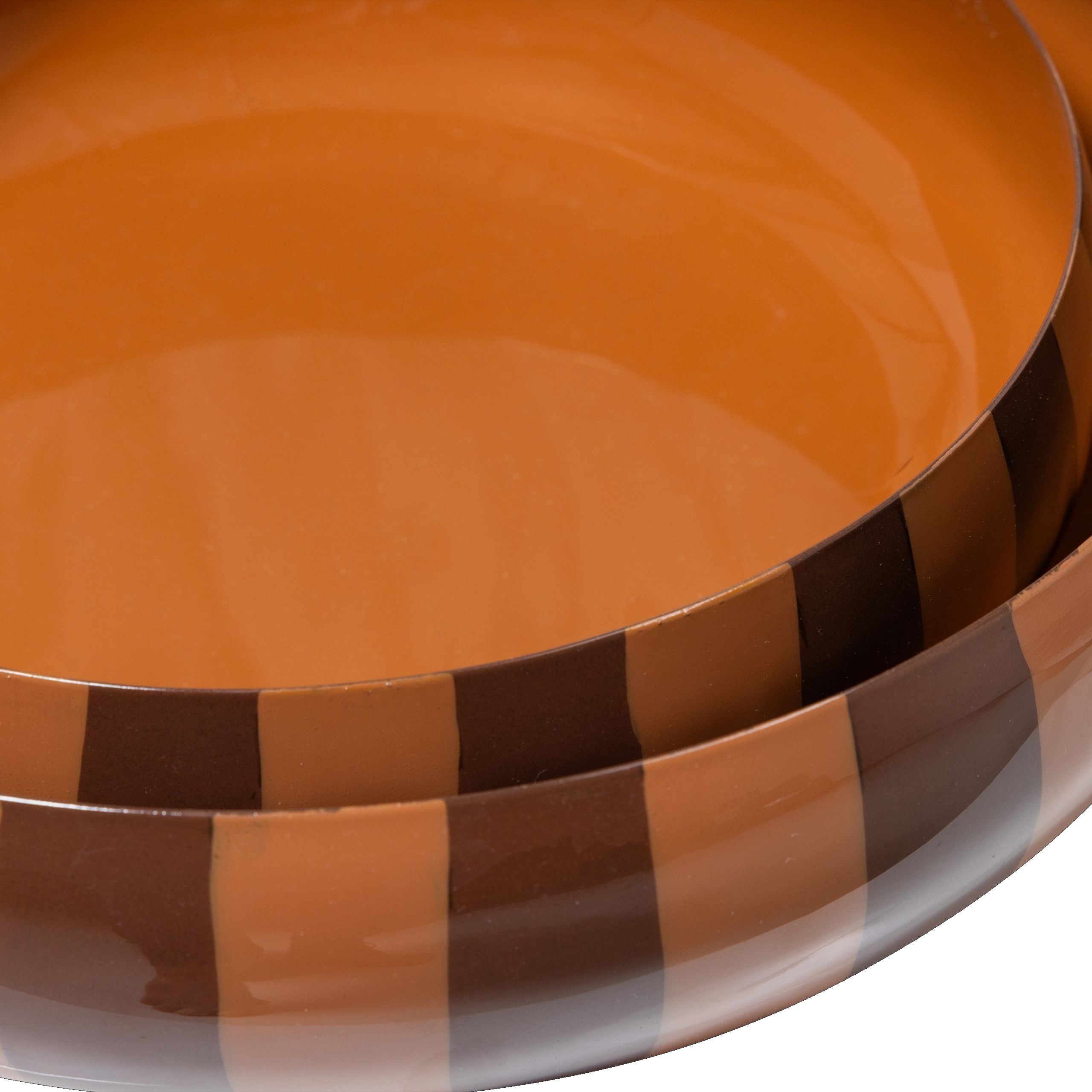 Retro Schale Dekoschale Servierschale Stripes Orba