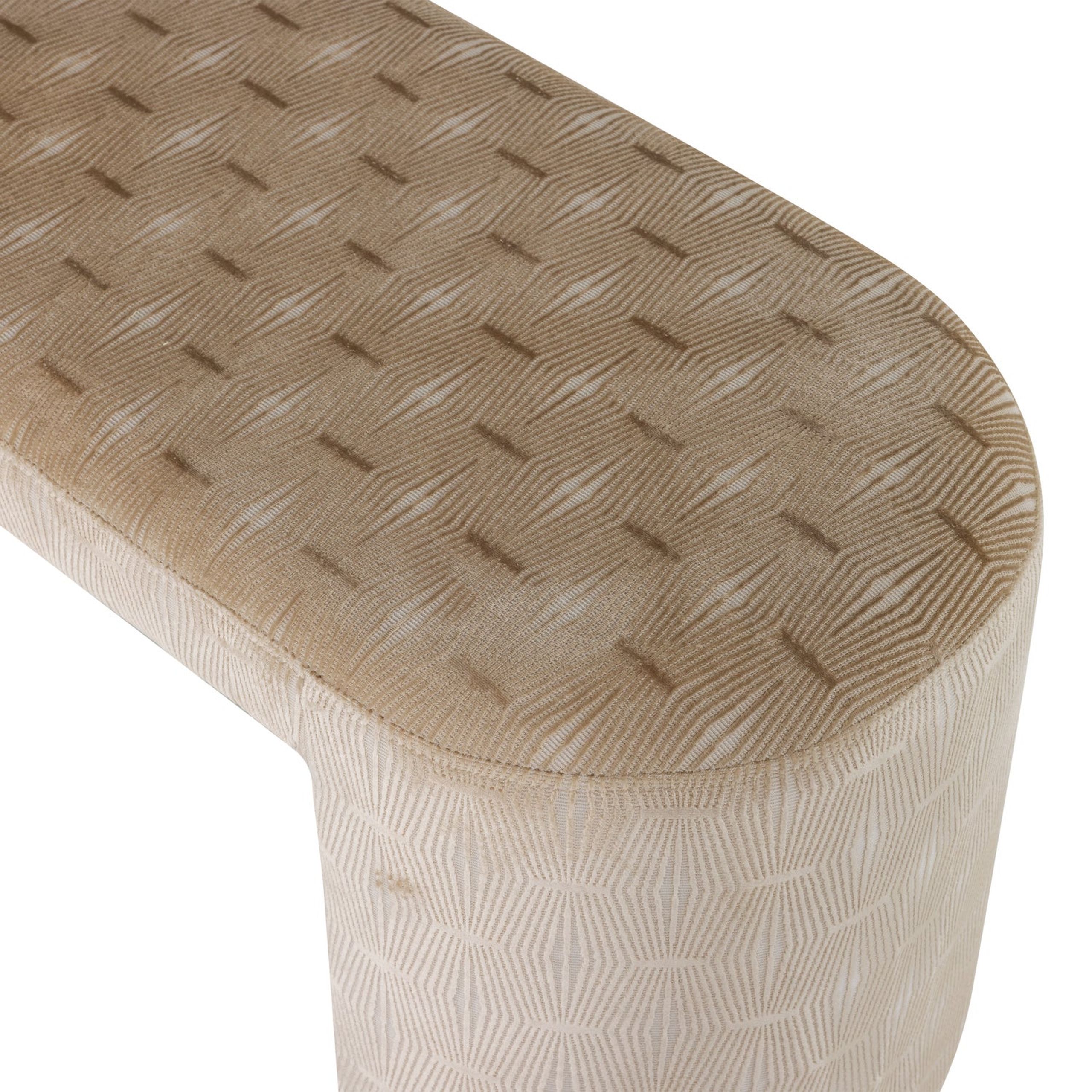 Retro Sitzbank Polsterbank Jacob 130 cm