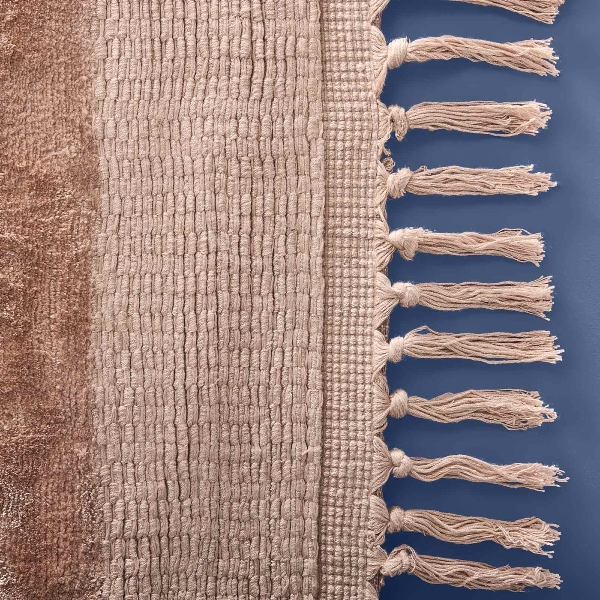 Boho Teppich Velvet Touch 160 x 230 cm Rosa Boho Teppich Velvet Touch 160 x 230 cm Rosa