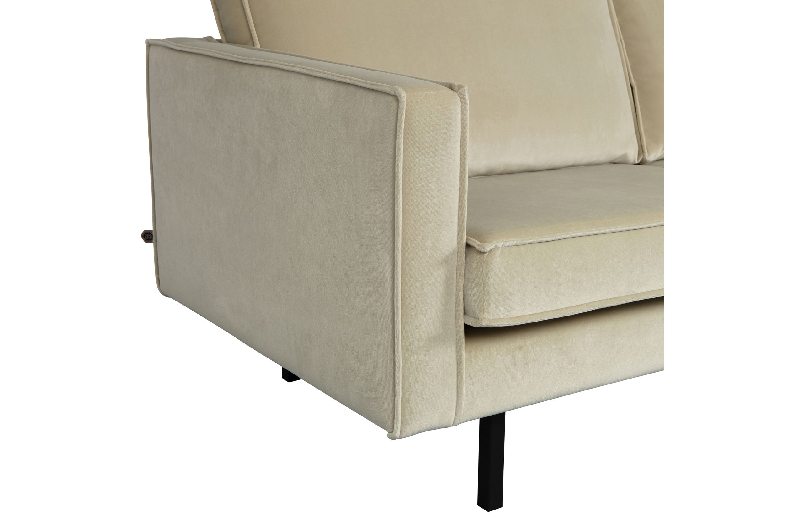 8714713166473_3 Retro Ecksofa Samt Rodeo 3-Sitzer Rechts oder Links 300/160 Pistazie Rechts