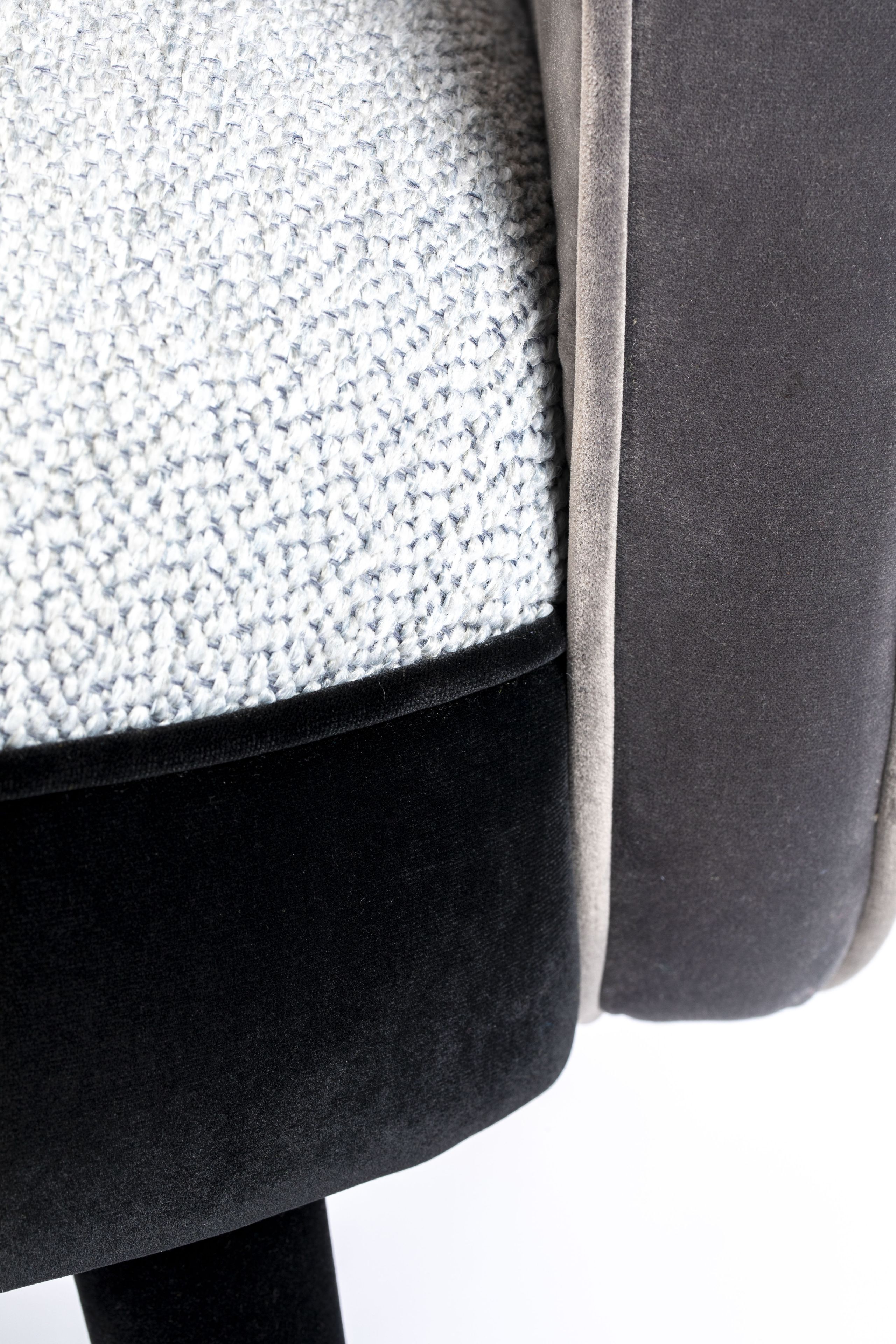 3100137_7 Retro Sessel Cocktailsessel SAM Schwarz Lounger