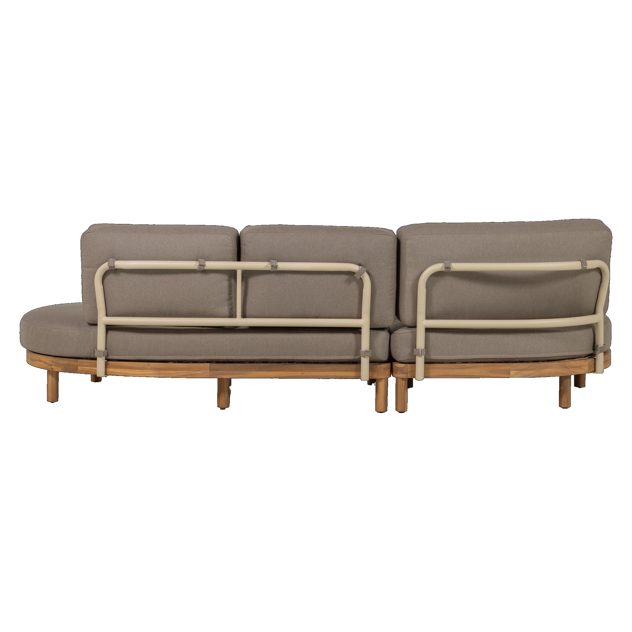 Outdoor Gartenlounge Gartensofa 4-Sitzer Zinto links 300 cm