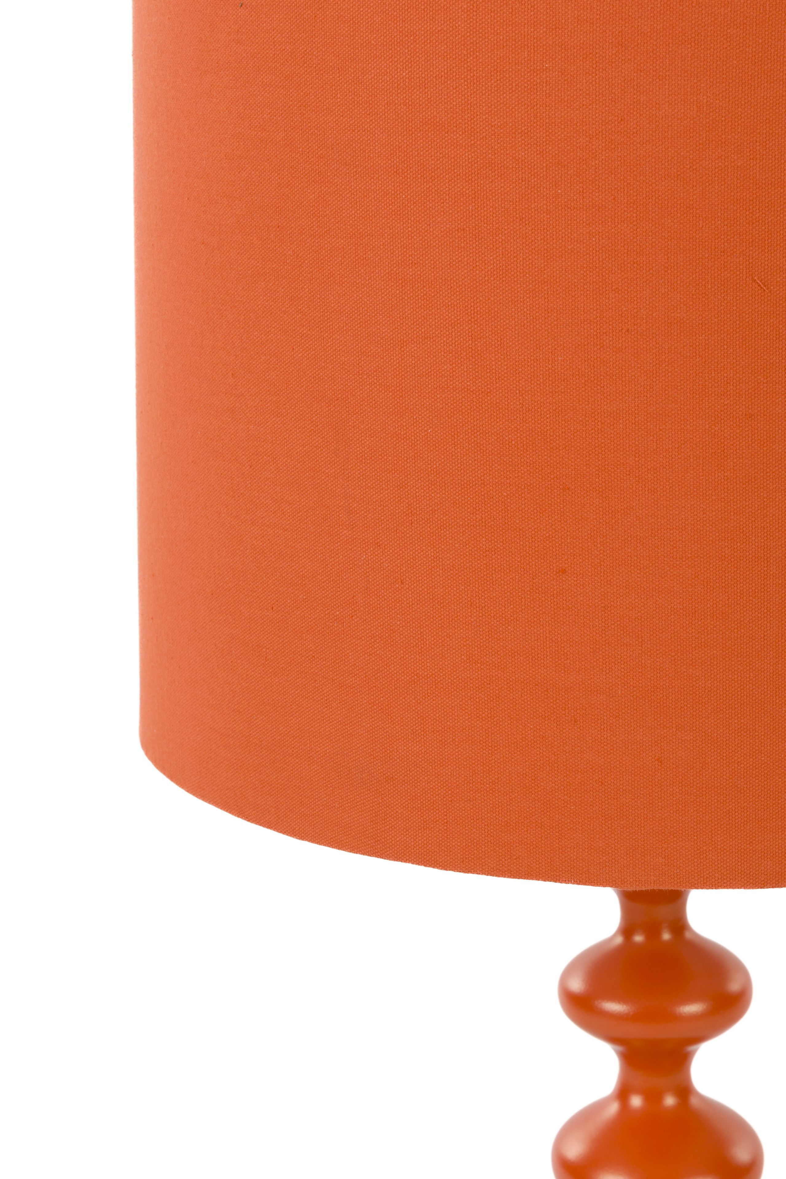 Retro Tischlampe When Orange Is King Retro Tischlampe When Orange Is King