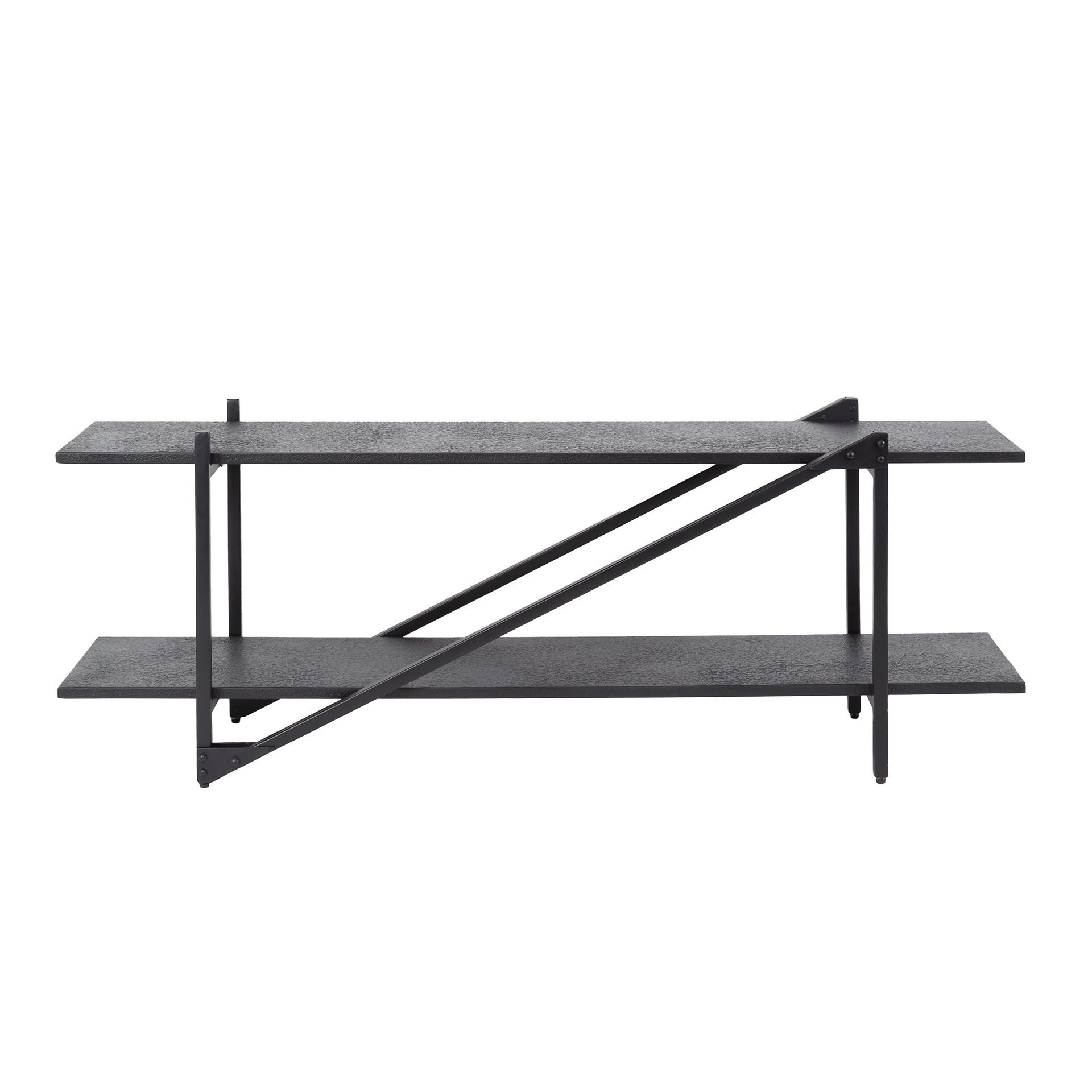 Industrial TV-Board Piega Metall Anthrazit 140 cm Industrial TV-Board Piega Metall Anthrazit 140 cm