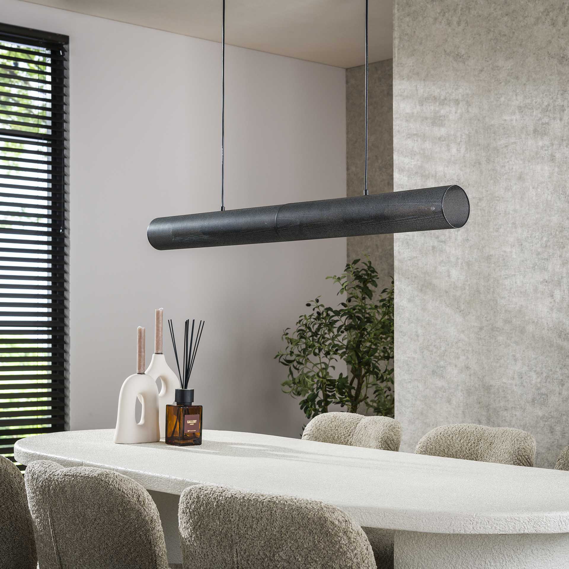 Industrial Hängelampe Tube Lochstahl 120 cm Industrial Hängelampe Tube Lochstahl 120 cm