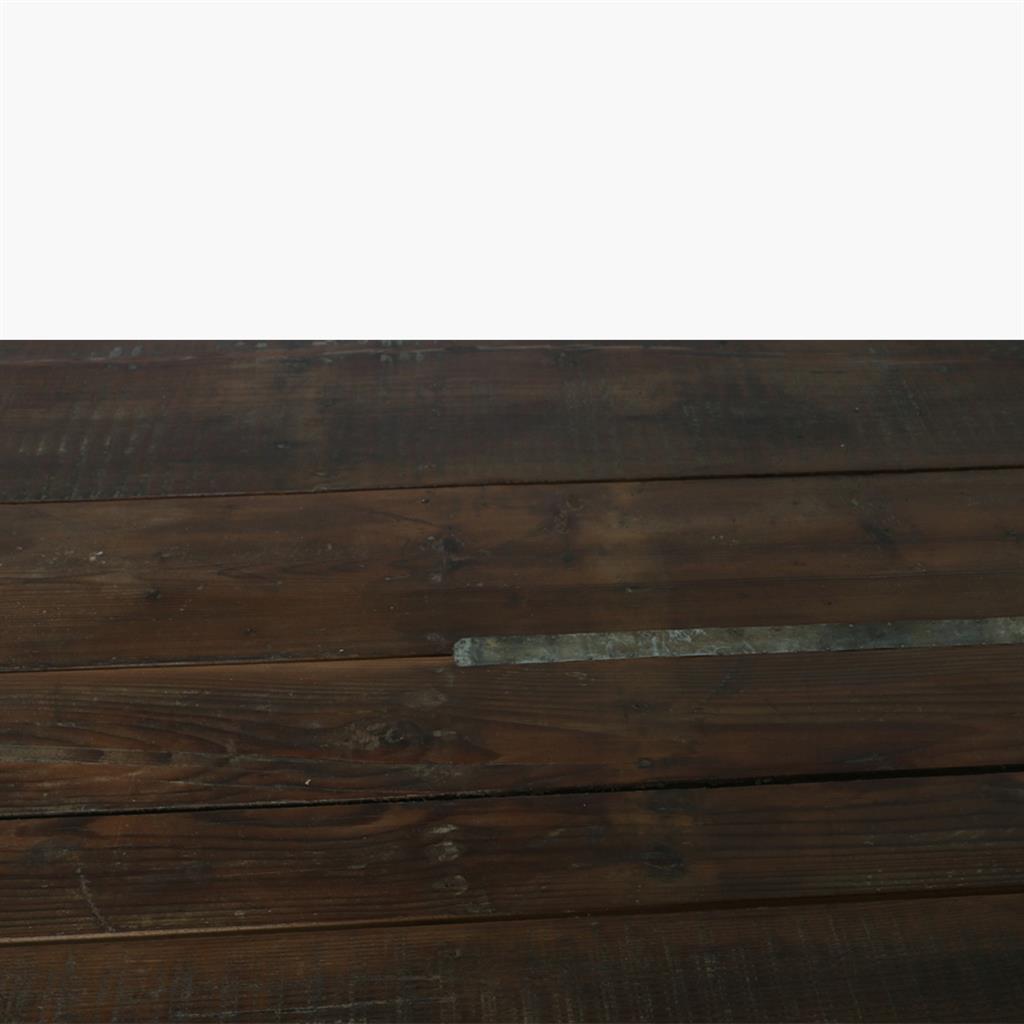 Esstisch Outdoortisch 190/80 cm Markttisch Vintage Klapptisch Braun