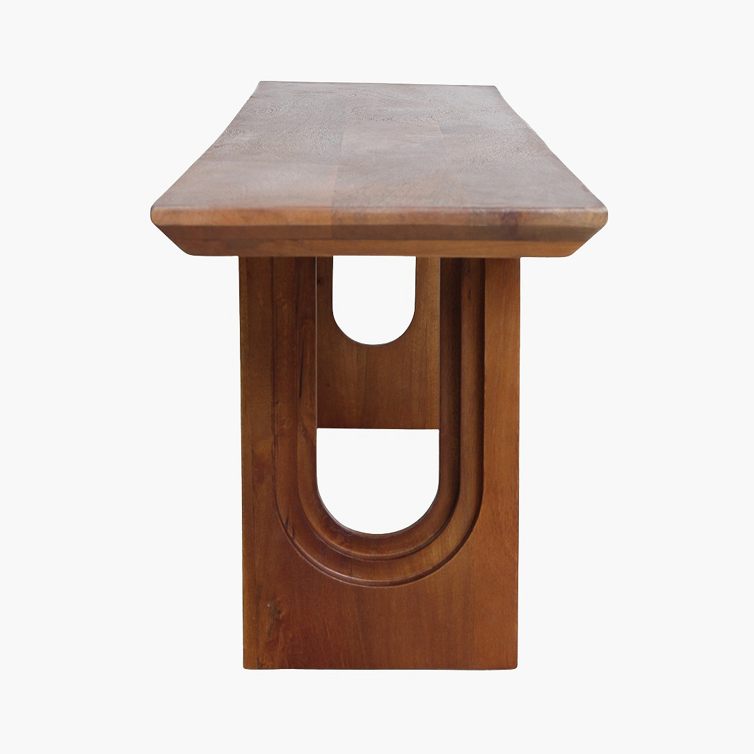 Sitzbank Bullnose Massivholz Mango