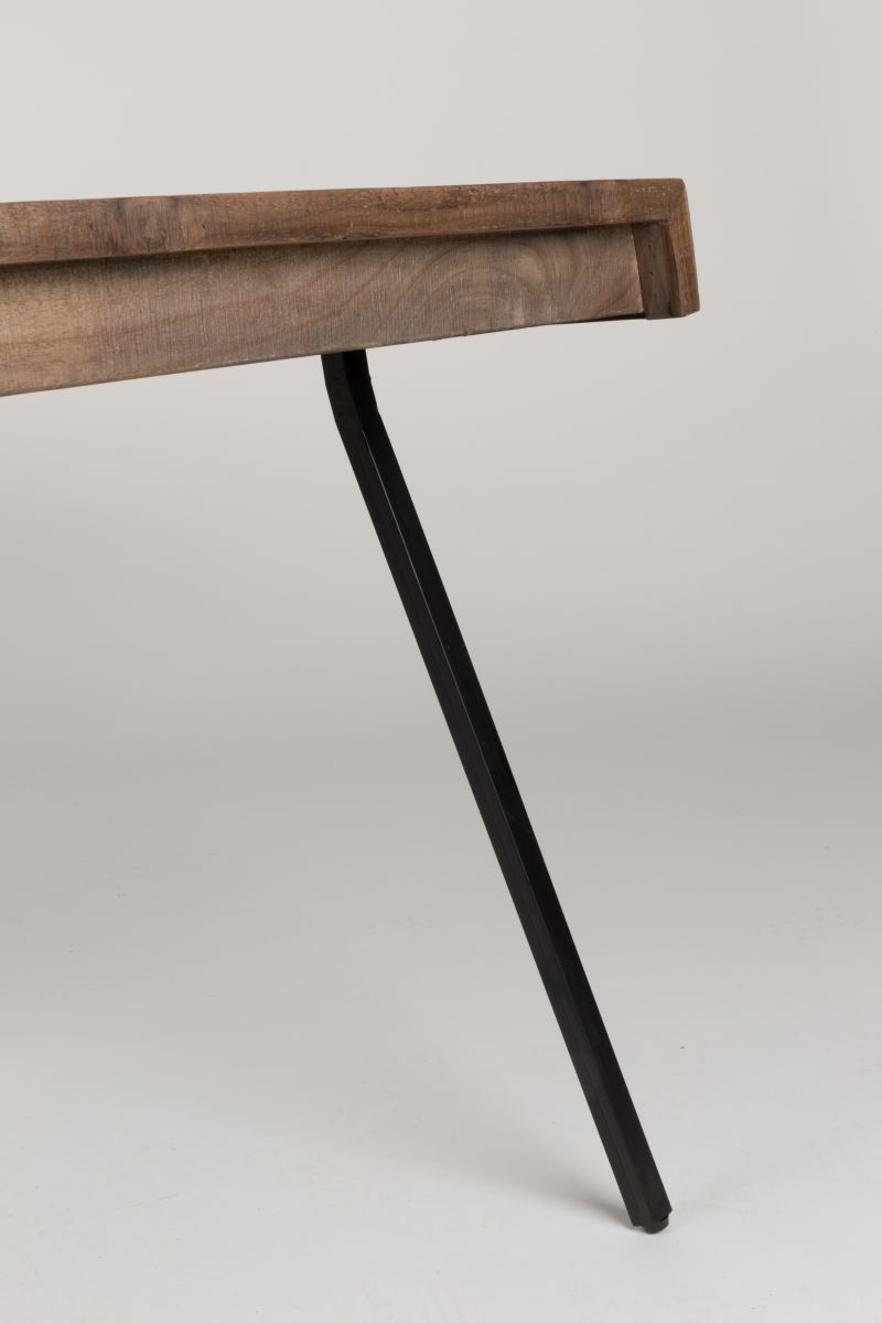 Suritabledetail-5 Esstisch Suri Modern Vintage Recyceltes Holz in 180 cm