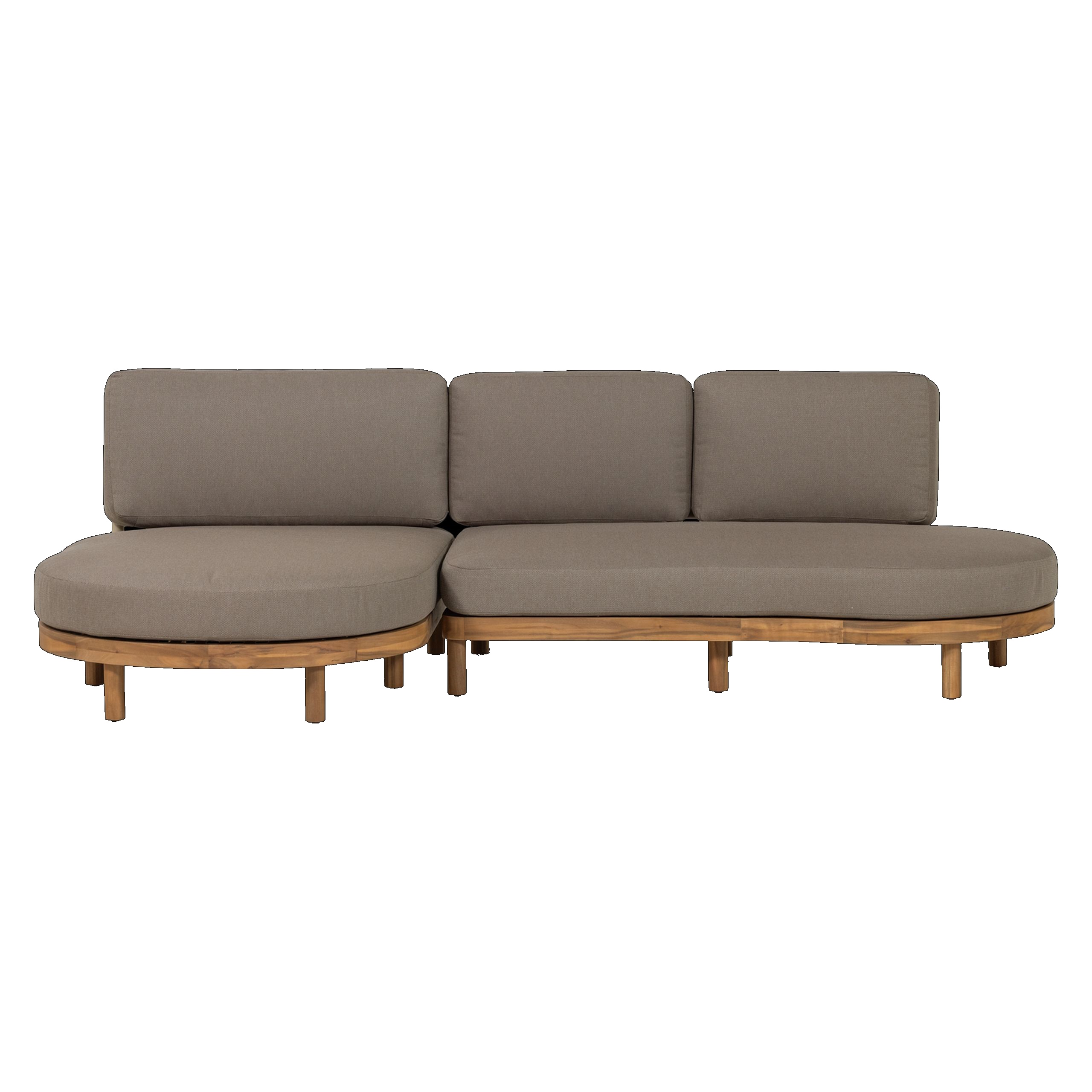 Outdoor Gartenlounge Gartensofa 4-Sitzer Zinto links 300 cm