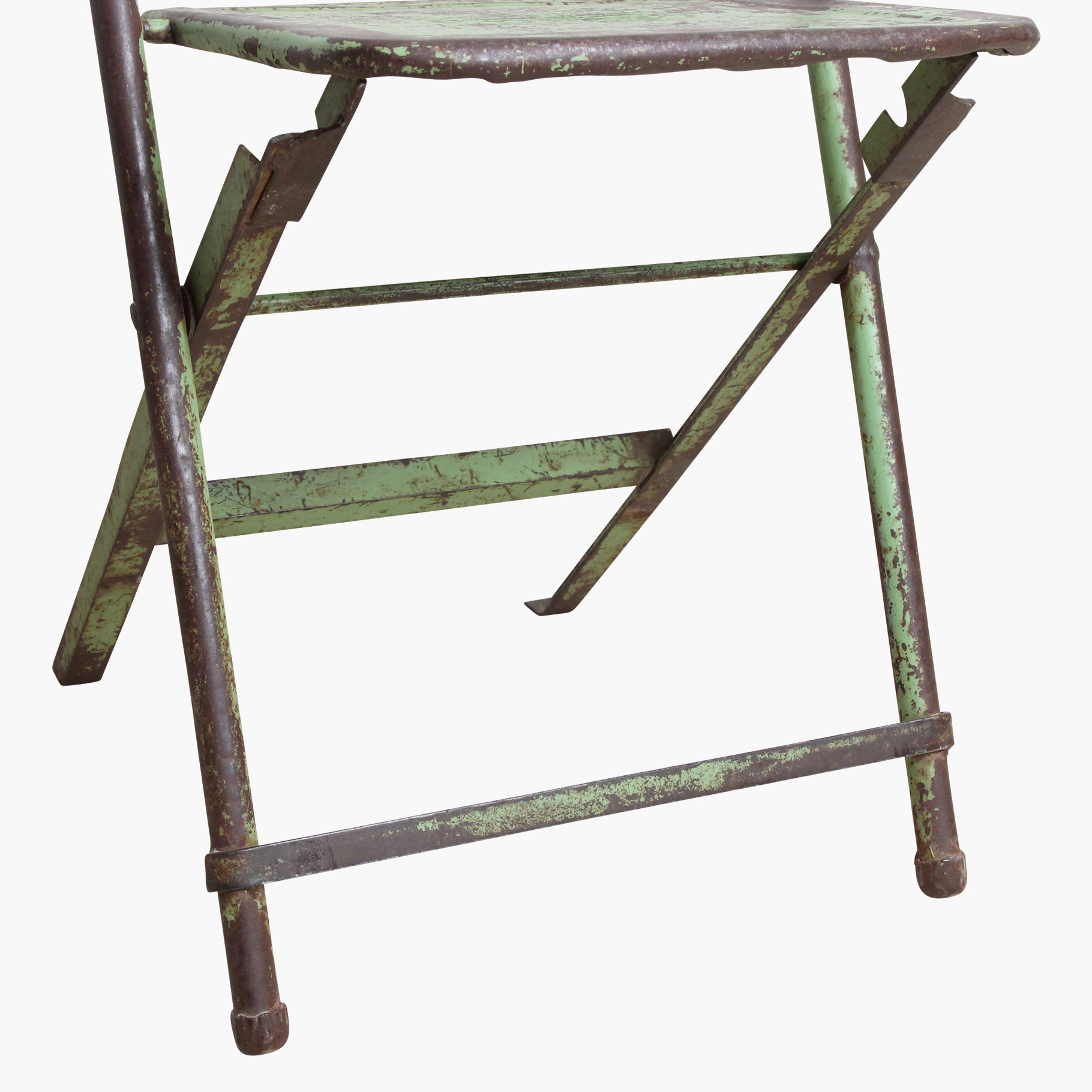 Vintage Klappstuhl Easy Balkonstuhl Esszimmerstuhl Hellgrün Outdoor