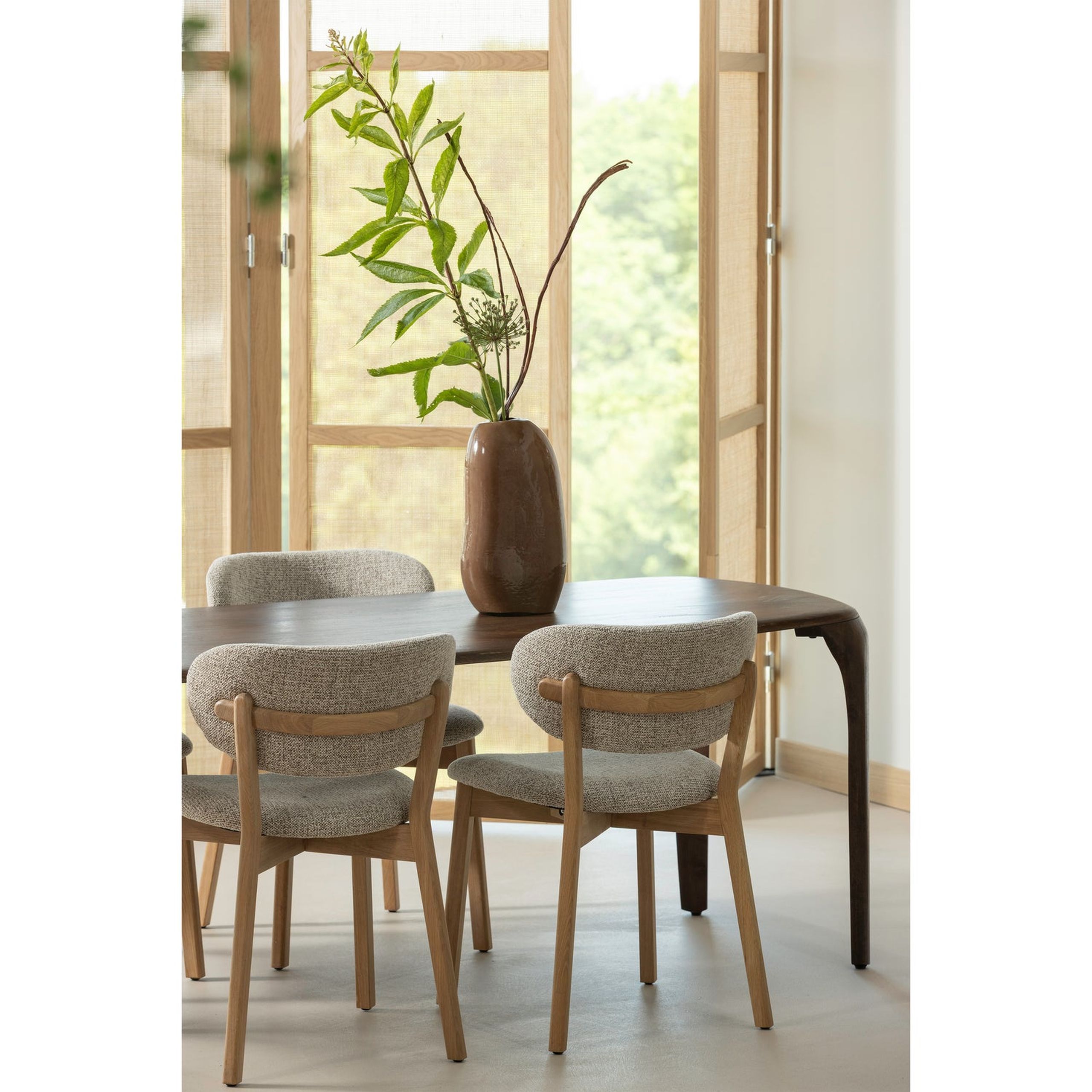 Retro Esstisch Fiore Organic Mangholz 230 cm