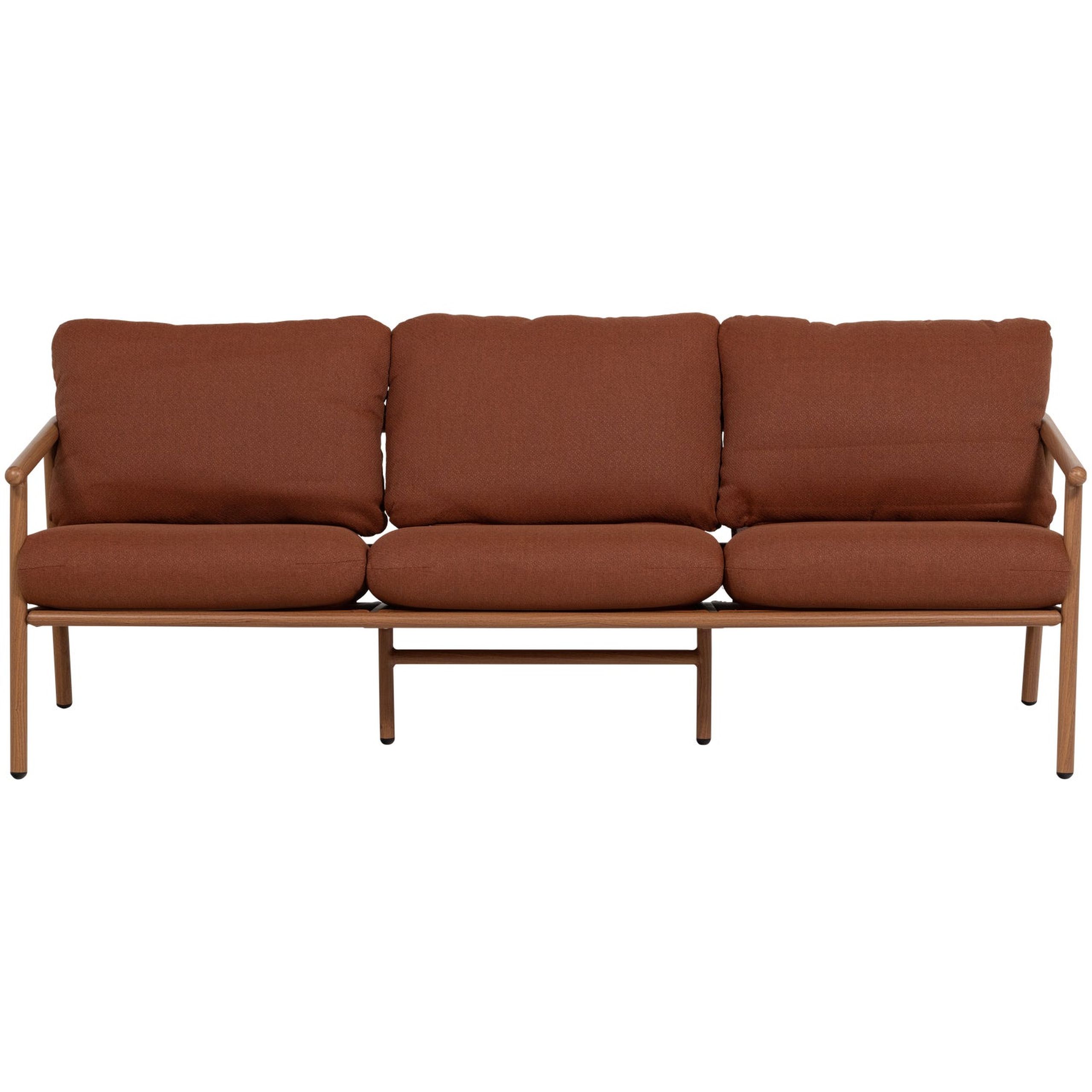 Outdoor Gartenlounge Serie Cavero Terra 3-Sitzer