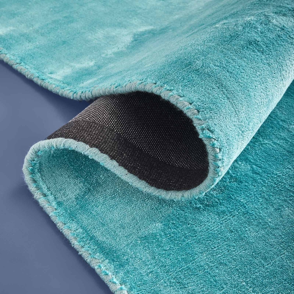 Boho Teppich Velvet Touch 160 x 230 cm Türkis Boho Teppich Velvet Touch 160 x 230 cm Türkis