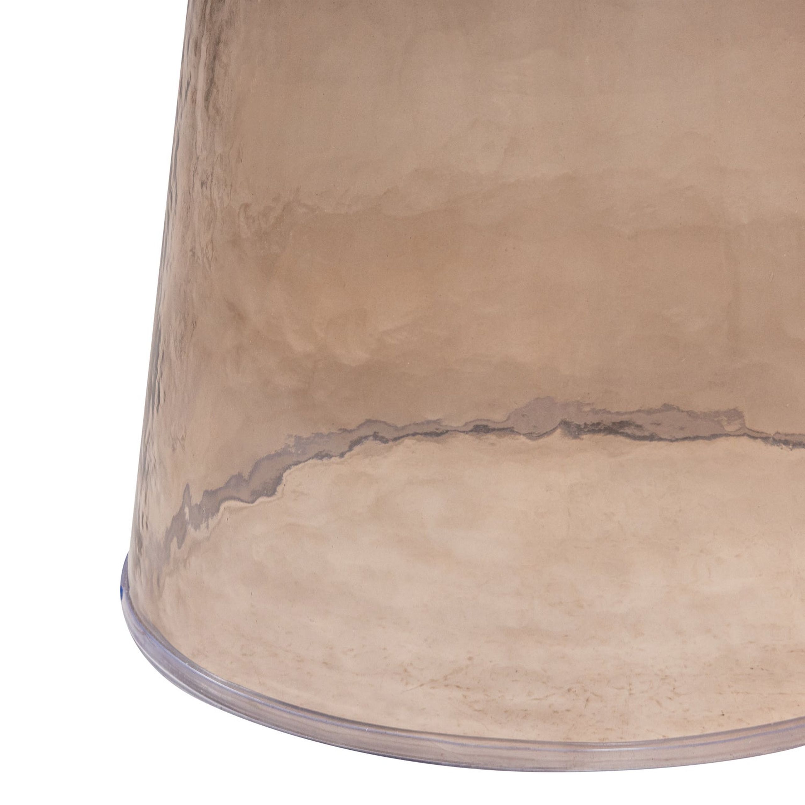 Beistelltisch Couchtisch Loma Glas Braun