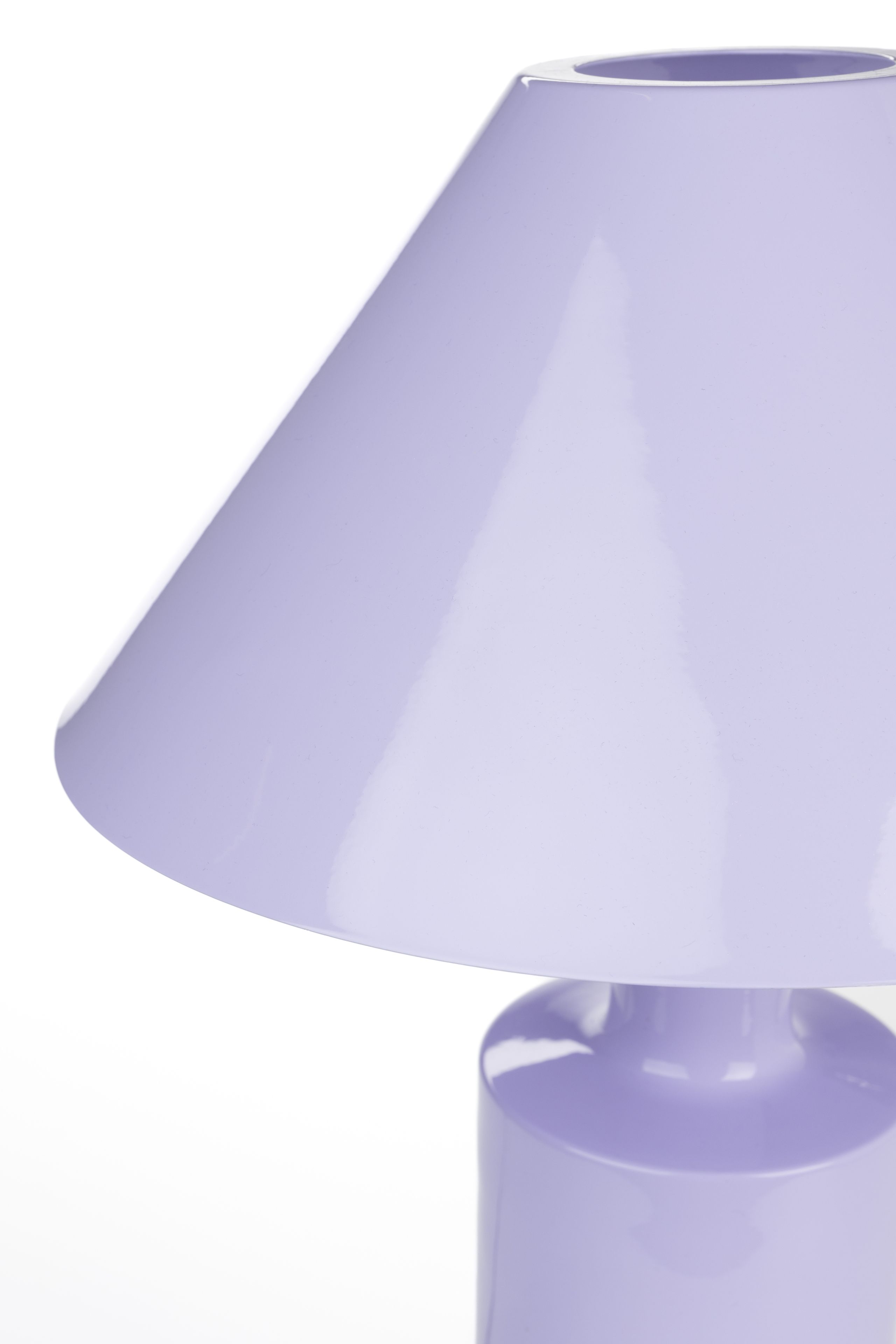 Retro Tischlampe Wonders Shiny Lilac Metall 53 cm