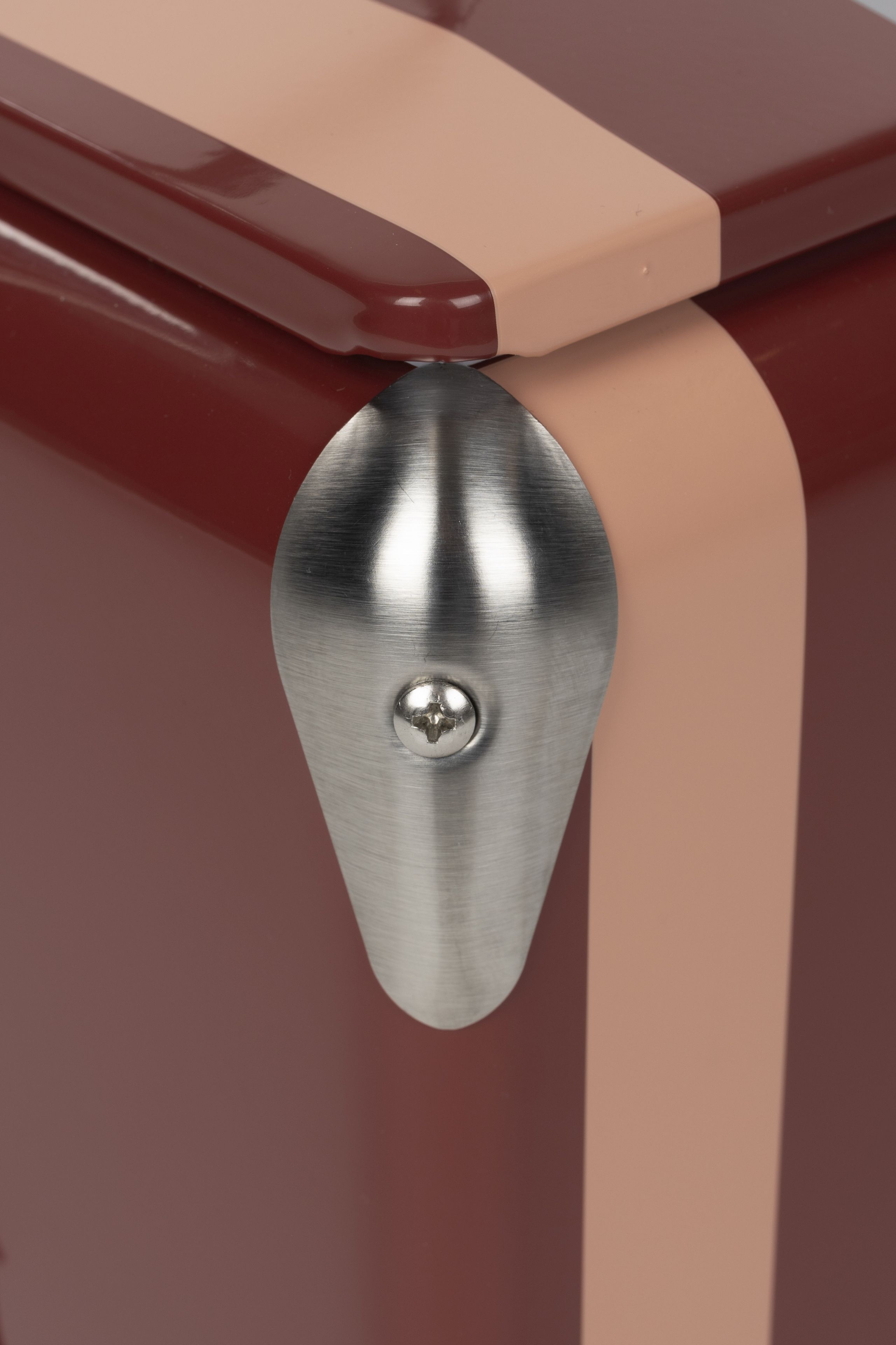 Kühlbox Kühlbehälter Cooler Be Wine mit Flaschenöffner Stripes Burgundy