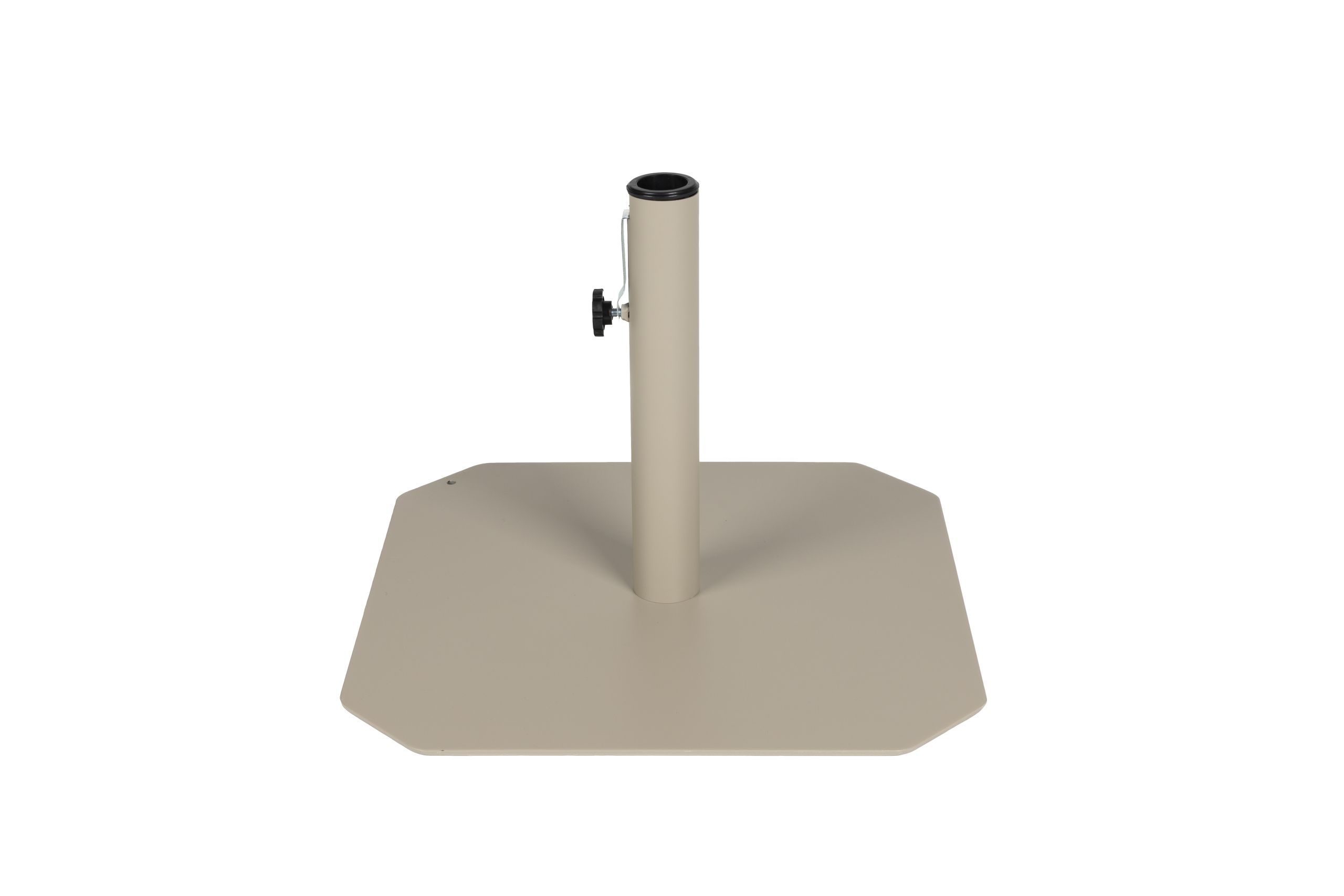 Sonnenschirm Sunbrella Sunshine mit Standfuß Brown Rice Sonnenschirm Sunbrella Sunshine mit Standfuß Brown Rice