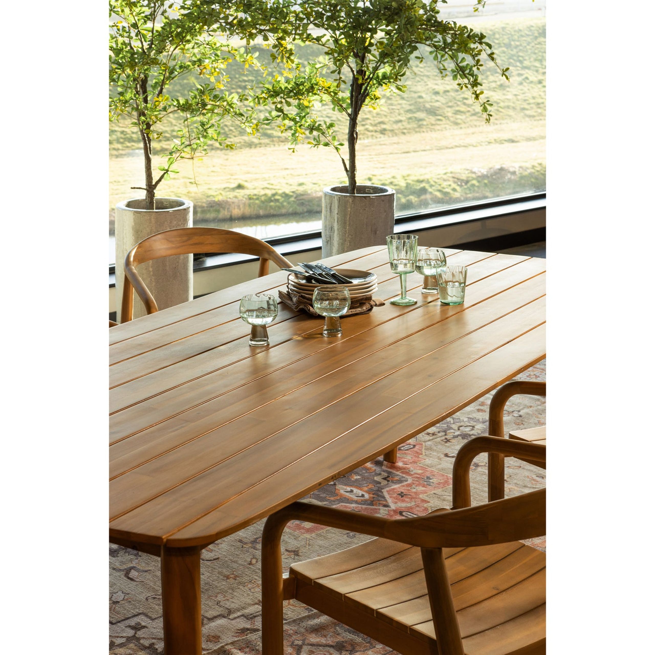 Gartentisch Outdoortisch Kris Akazienholz 215 cm 