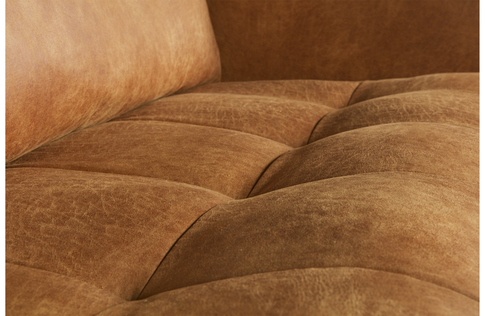 Ledersofa Rodeo Classic Chesterfield 2,5- oder 3-Sitzer Cognac 230/275