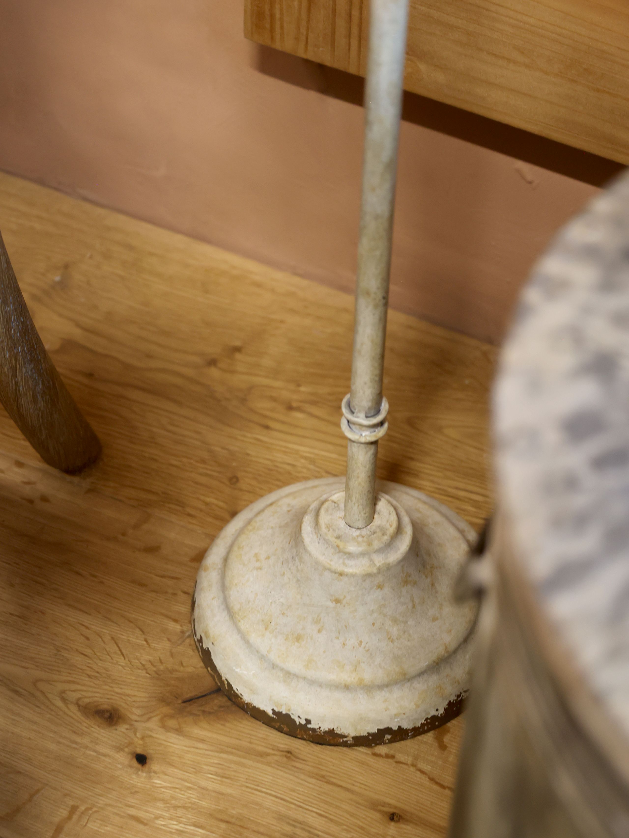 Open/Closed Schild Stopper Ständer Chic Antique Weiß
