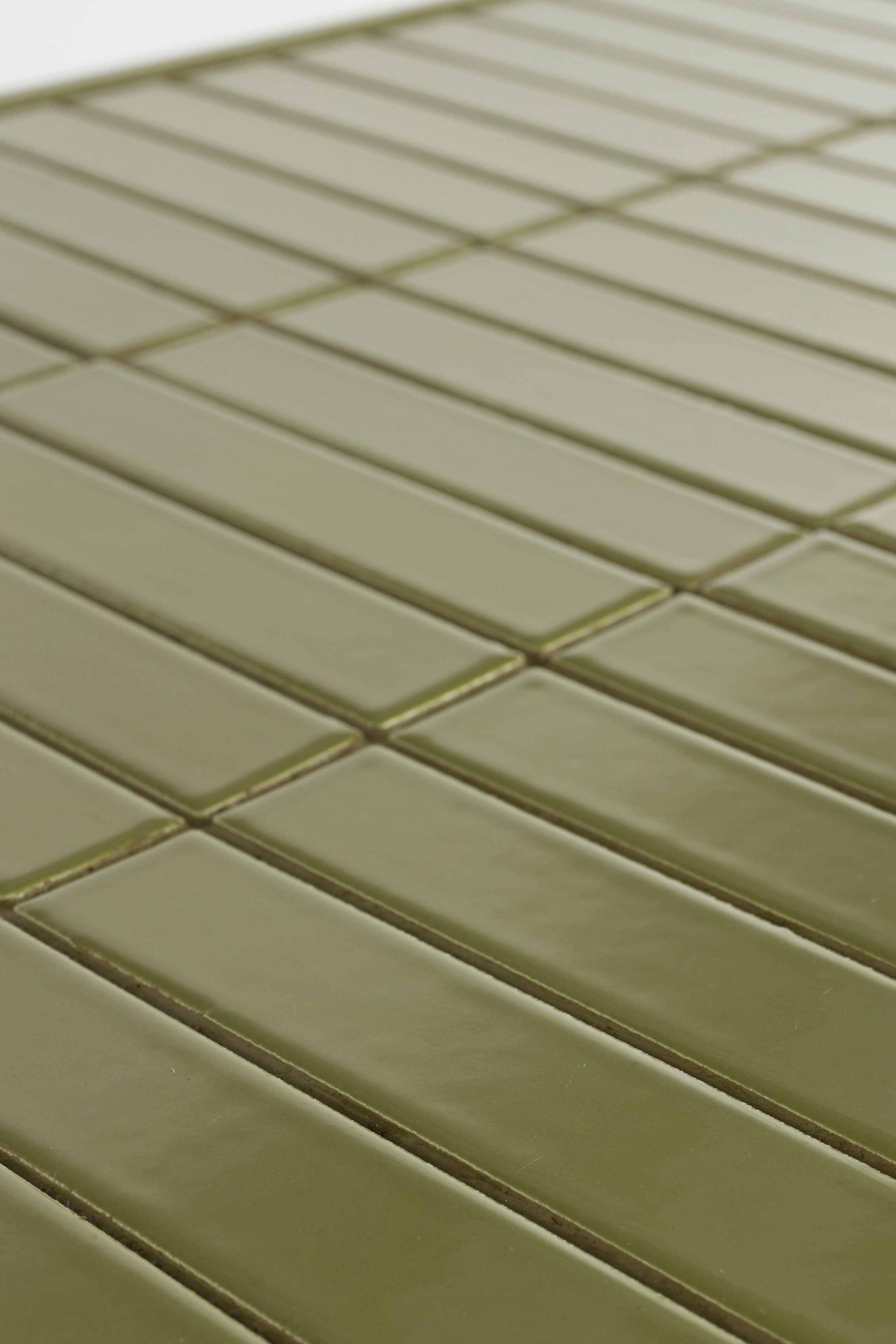 Retro Fliesentisch Tiles Couchtisch Metro Fliesen Grün