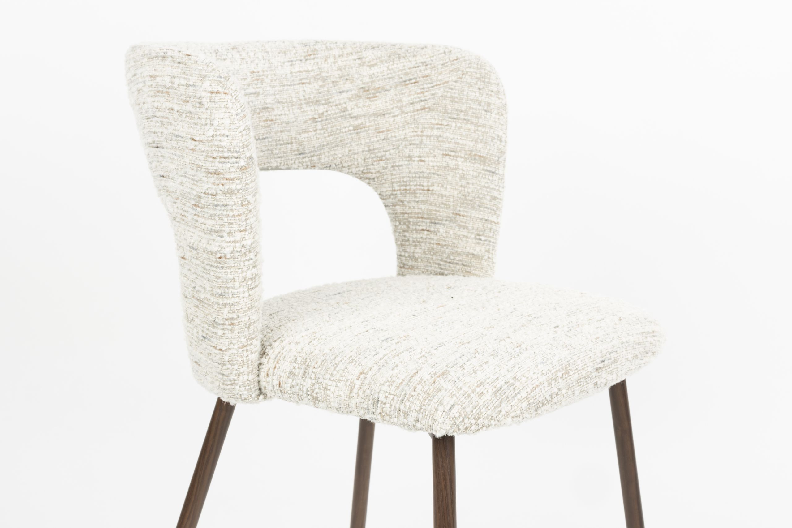 Essgruppe Retro Chelsea Bank + 2 Stühle Beige