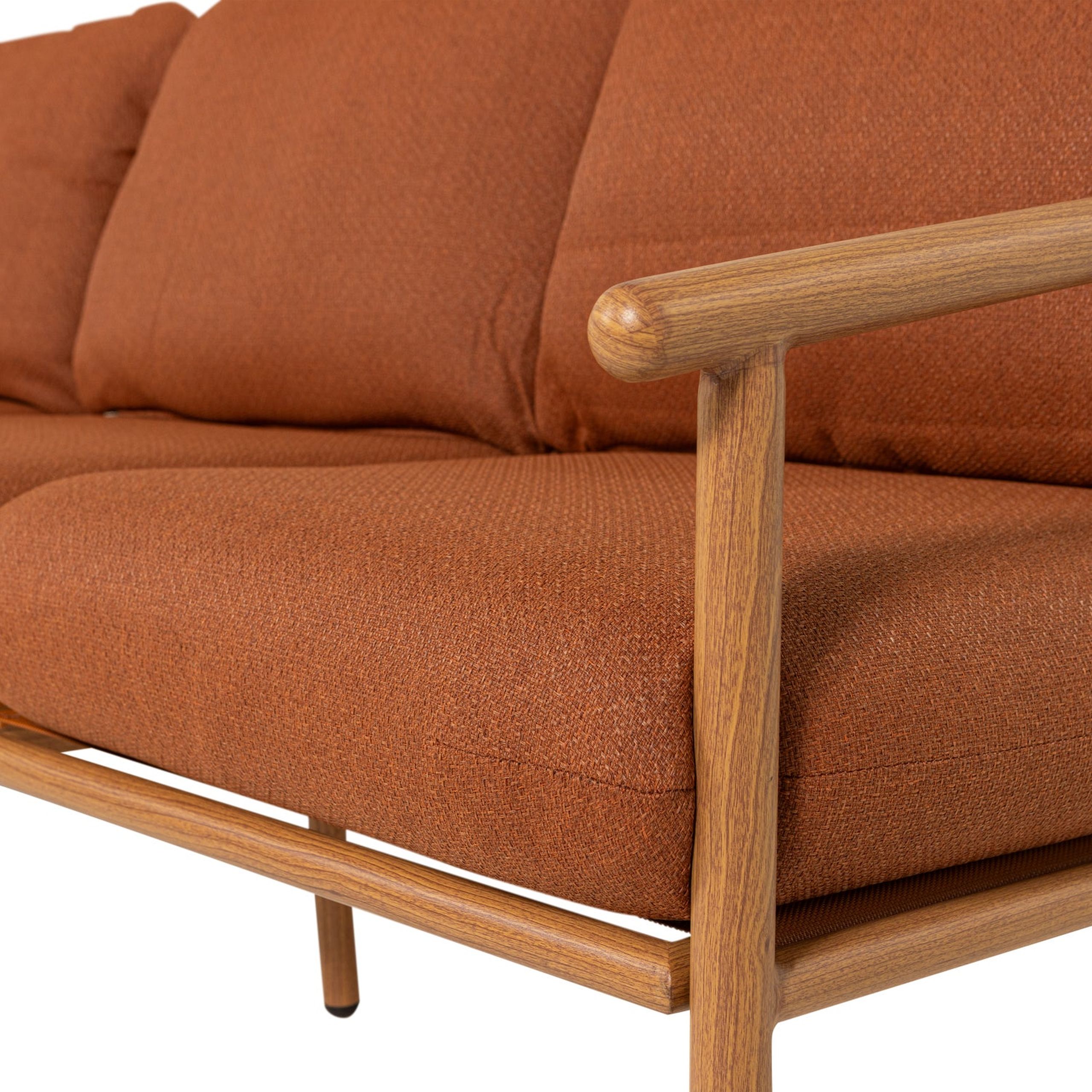 Outdoor Gartenlounge Serie Cavero Terra 3-Sitzer